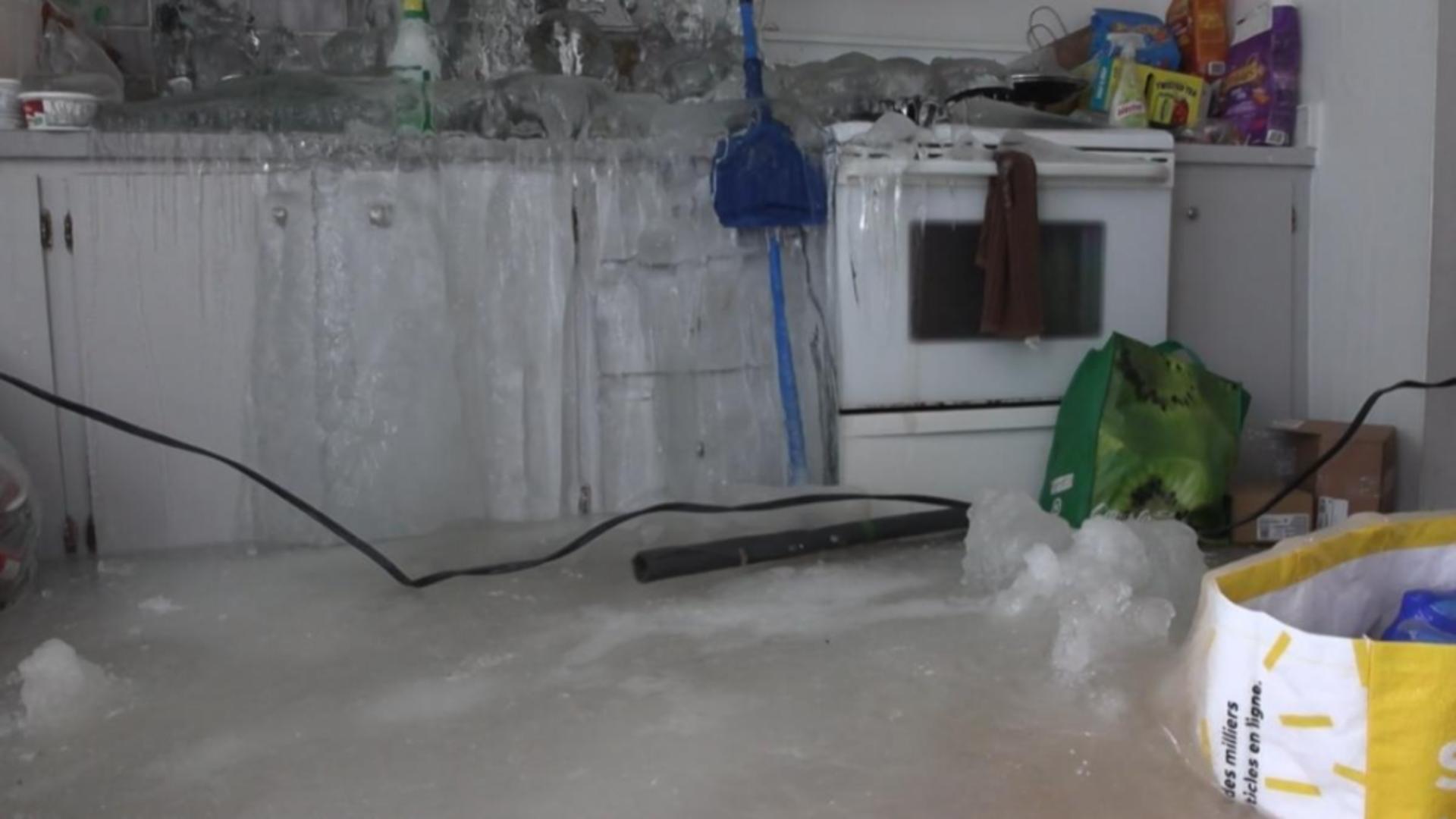 Apartament înghețat