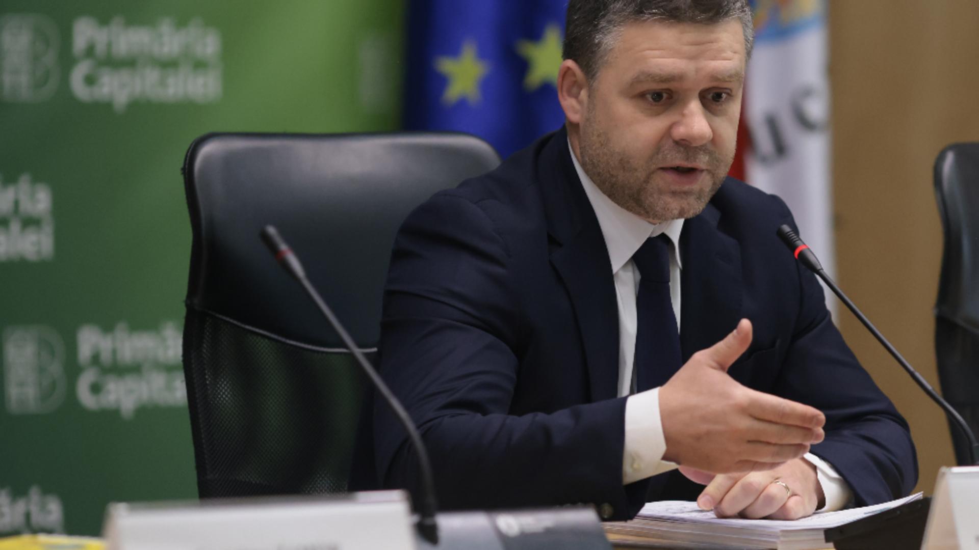 Ciprian Ciucu, primarul Capitalei/ Foto: Inquam Photos / George Călin