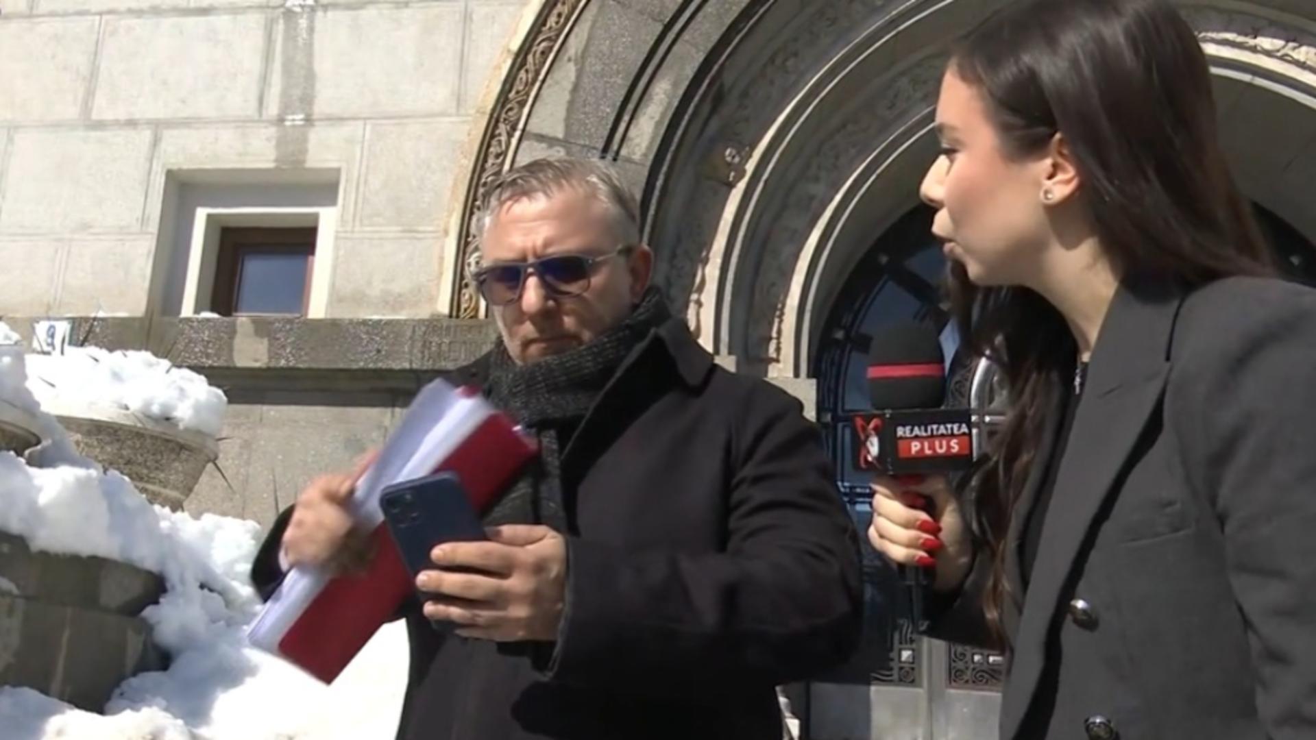 Scandalul deszăpezirii în Sectorul 1. Avocatul Romprest pasează vina consilierilor și refuză să dea explicații/ Captură video 