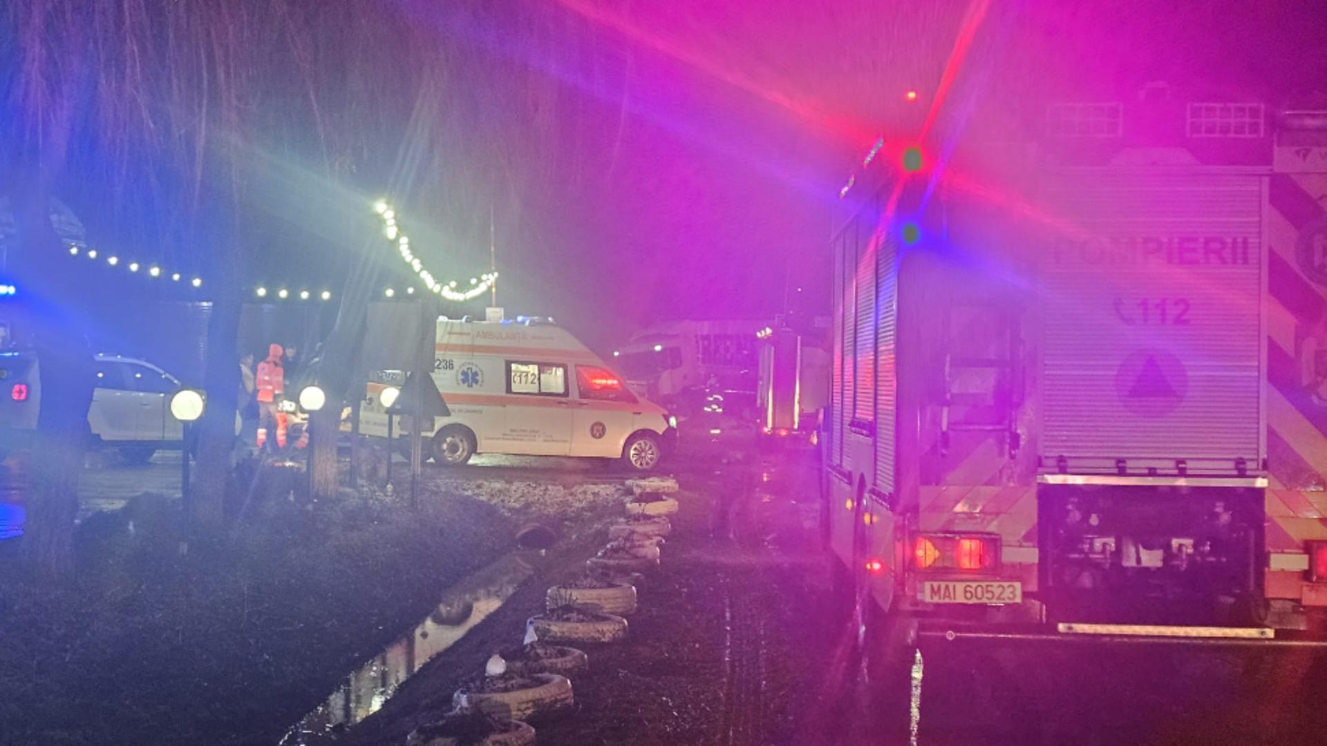 Accident de groază la Moțca