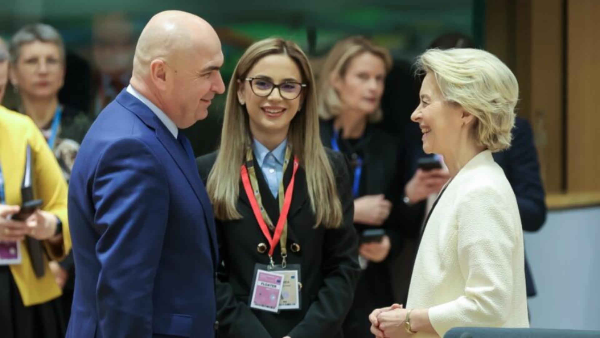 Ilie Bolojan se întâlnește cu Ursula von der Leyen la Bruxelles pe tema jalonului PNRR pentru pensiile speciale