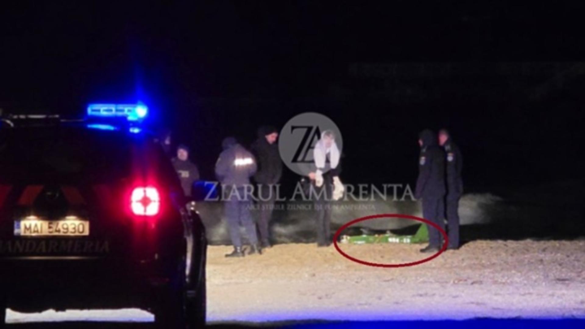 Autoritățile liniștesc populația: drona găsită pe plaja din Mamaia nu provine dintr-o zonă de conflict/ Captură video 