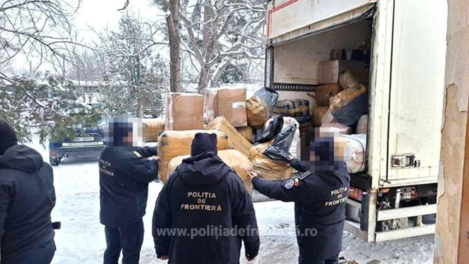 Șofer turc arestat după o captură uriașă pe Autostrada A2: bunuri contrafăcute de peste 7 milioane lei