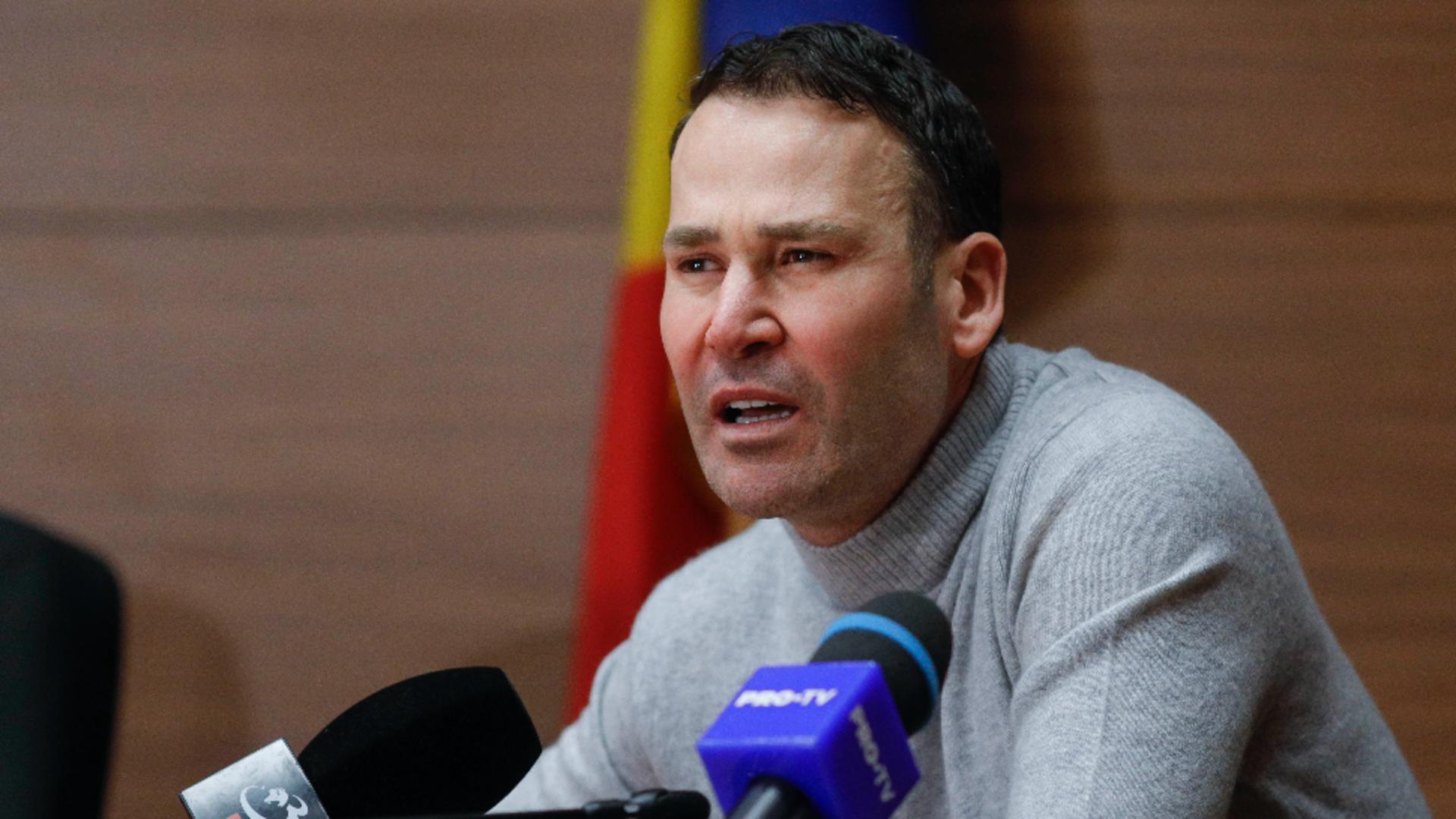 Robert Negoiță, conferință de presă după descinderile DNA. Foto: Inquam photos