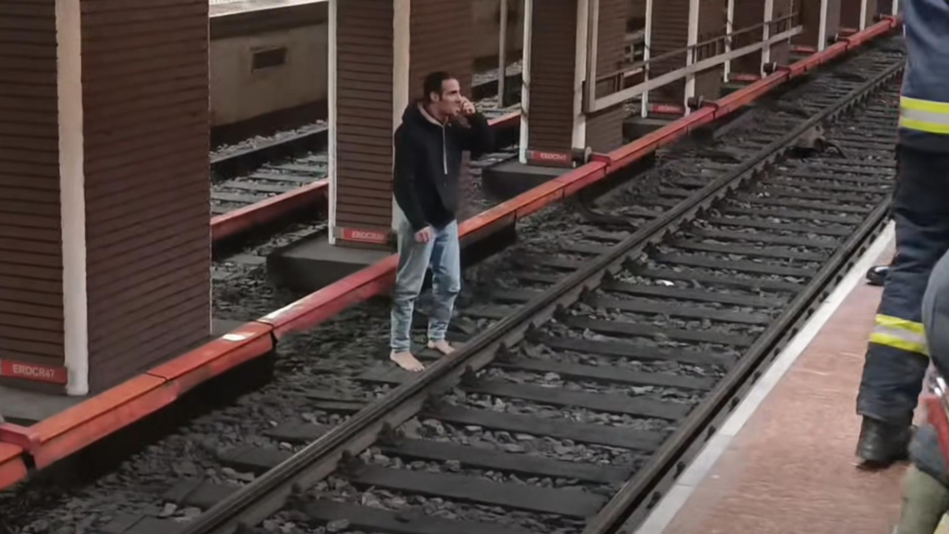 Scene de groază la metrou