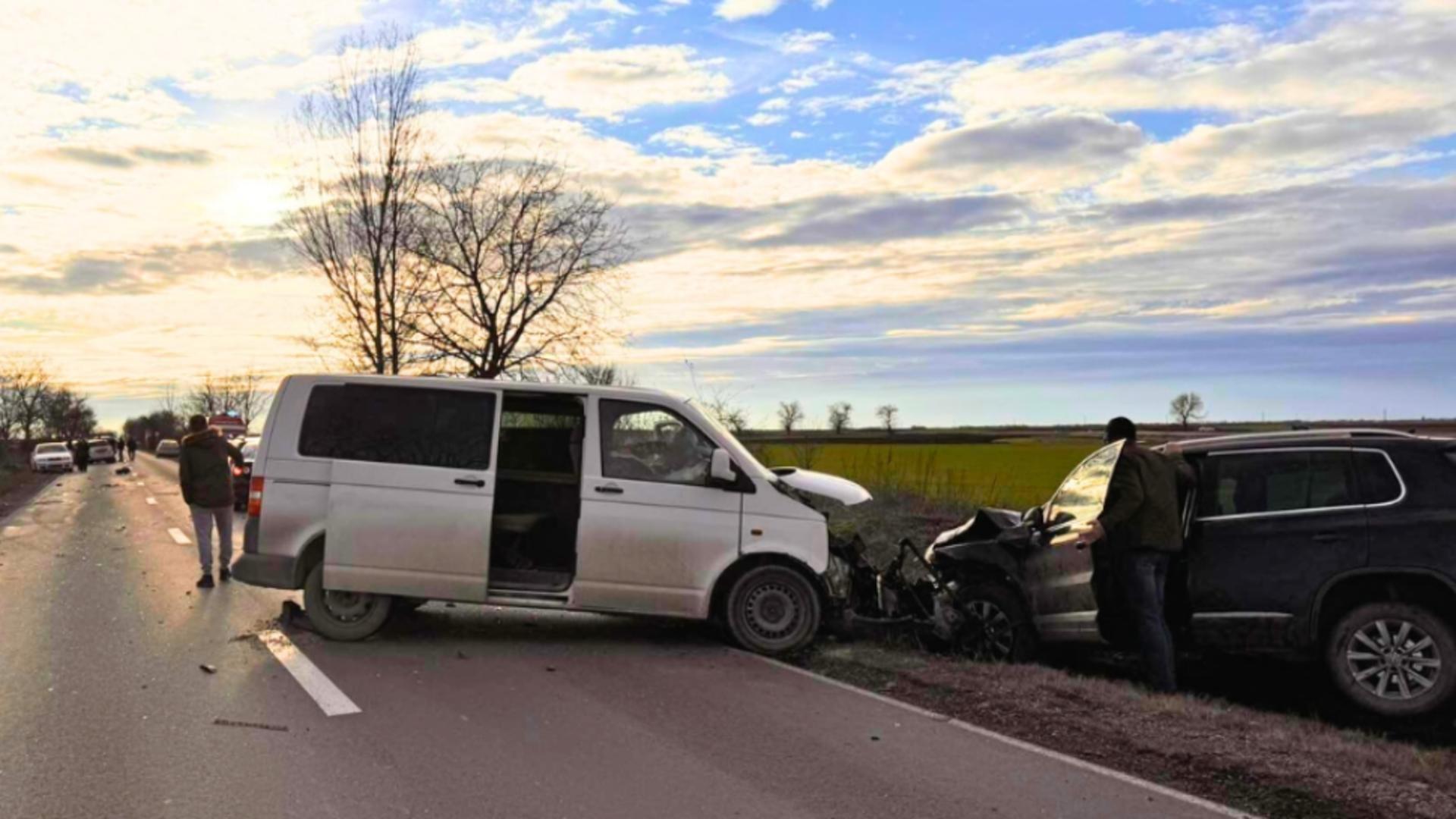 Carambol de proporții în Bihor. Foto: facebook