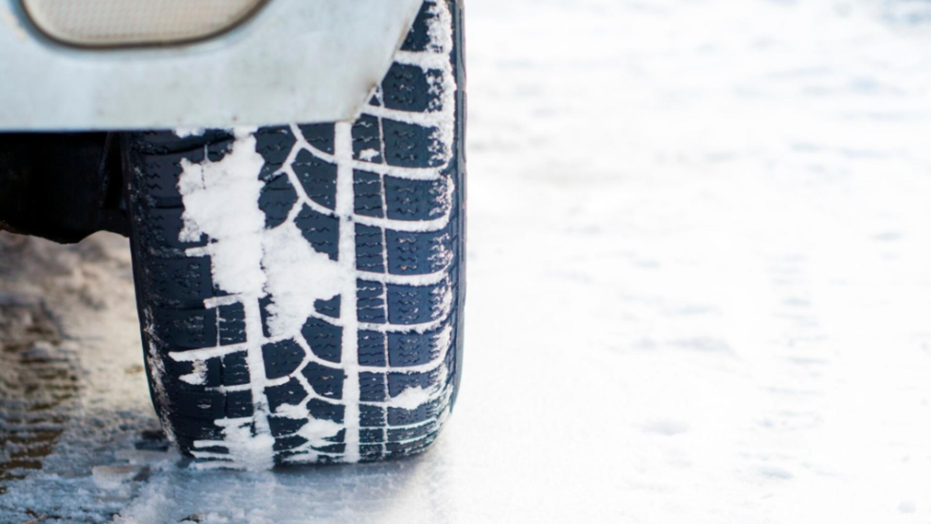 Presiunea corectă în anvelope când temperaturile scad sub 0°C