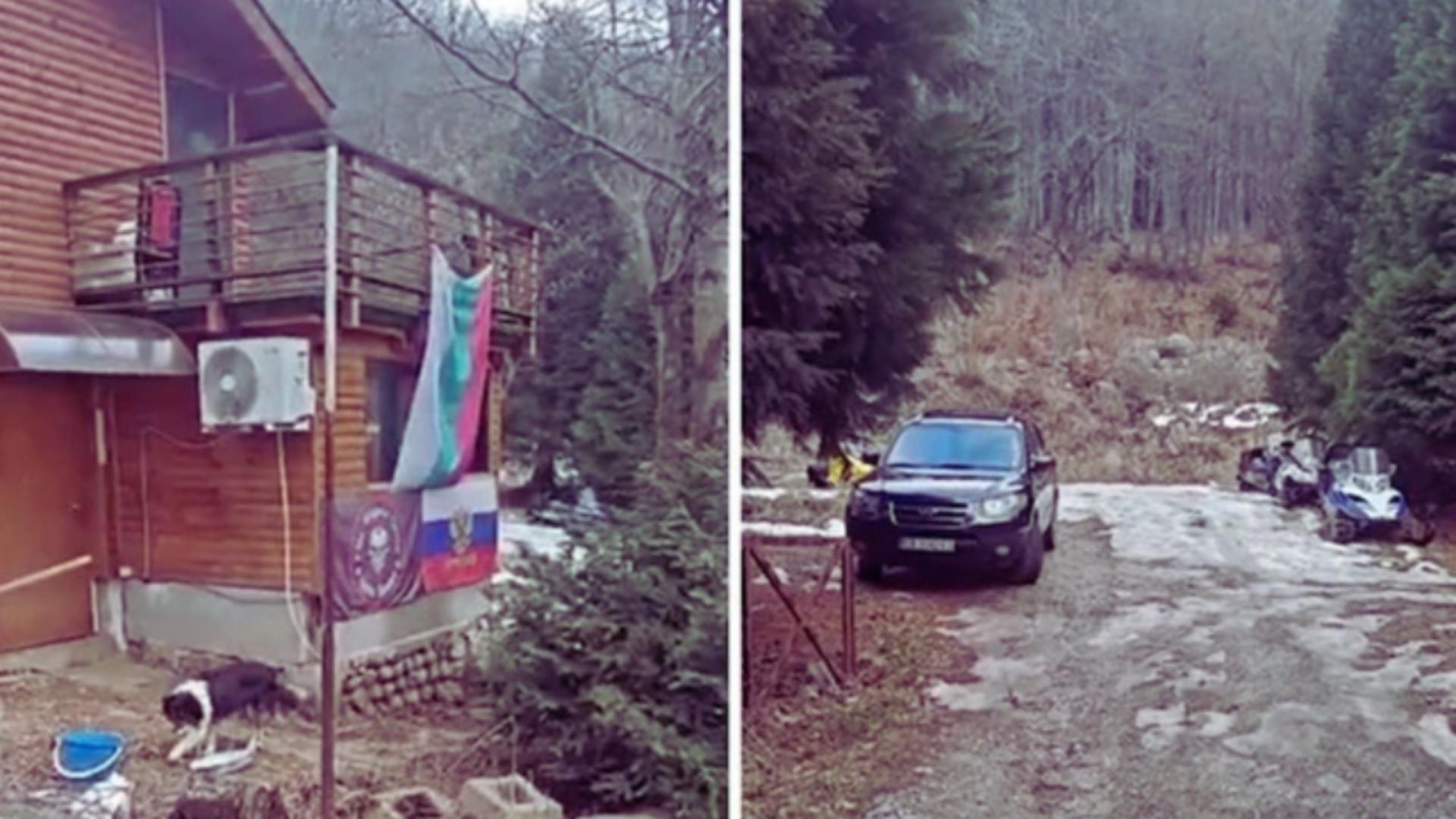 Bază paramilitară Wagner, ascunsă într-un sat de munte în Bulgaria.. Foto: Novinite