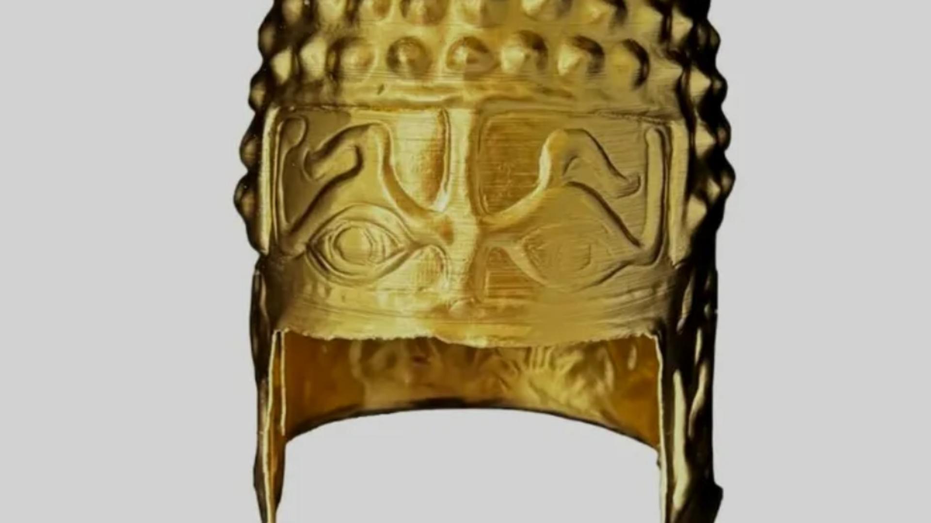 Cât costă o replică a Coifului de la Coțofenești pe internet