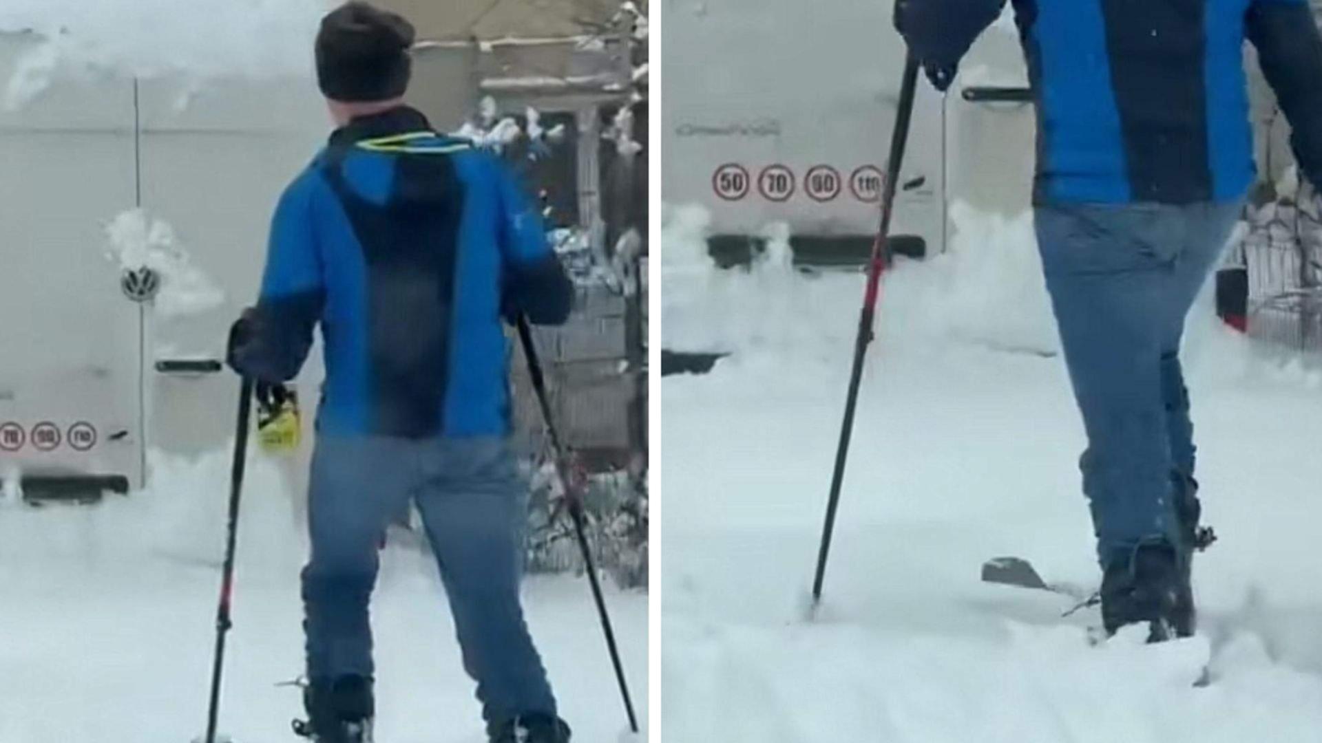 Pe schi în București