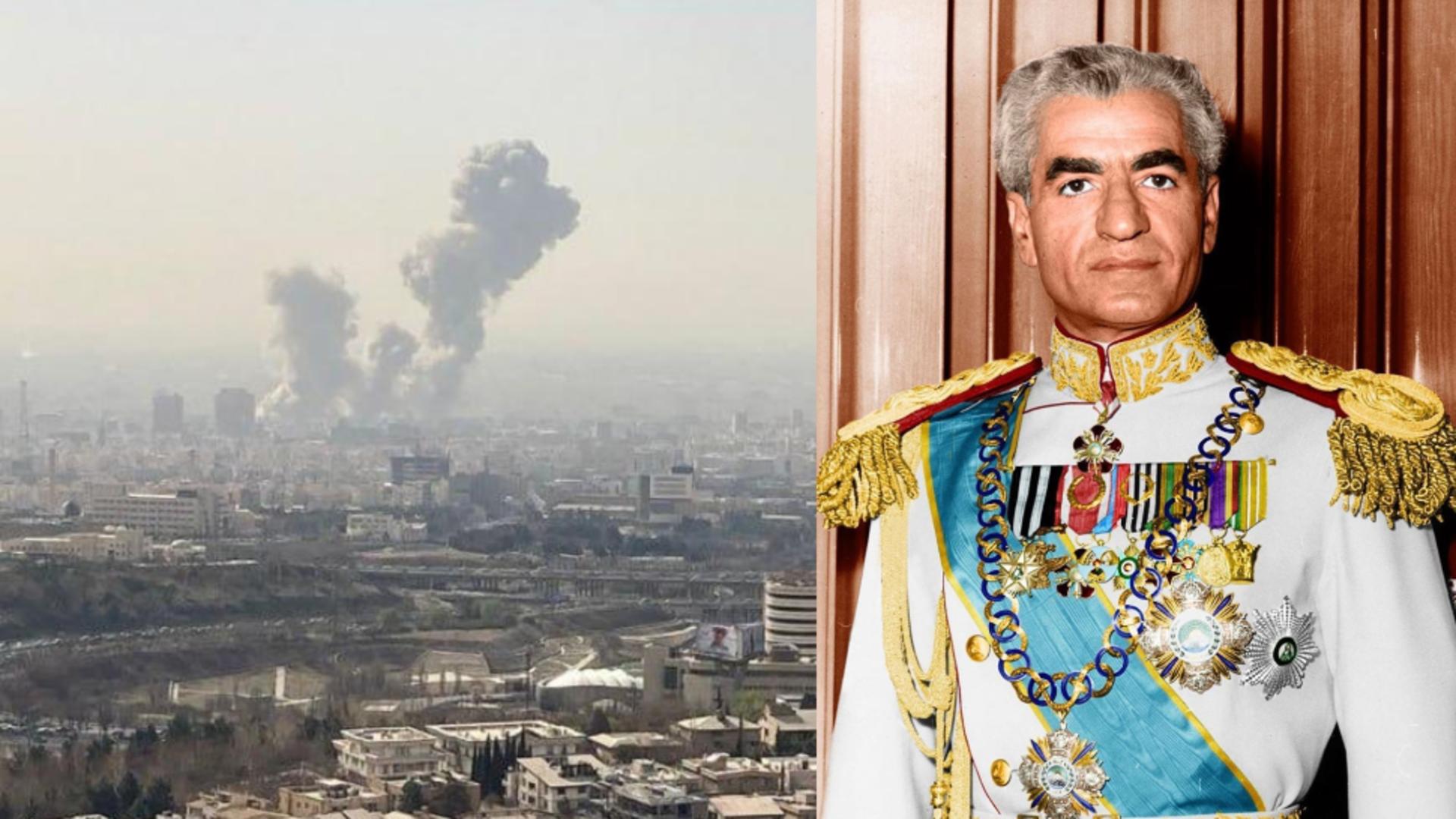 Prințul moștenitor al Iranului, mesaj în plin război