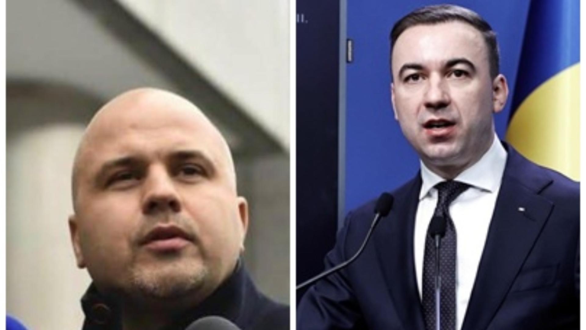 Emanuel Ungureanu vs. Bogdan Ivan / Colaj foto 