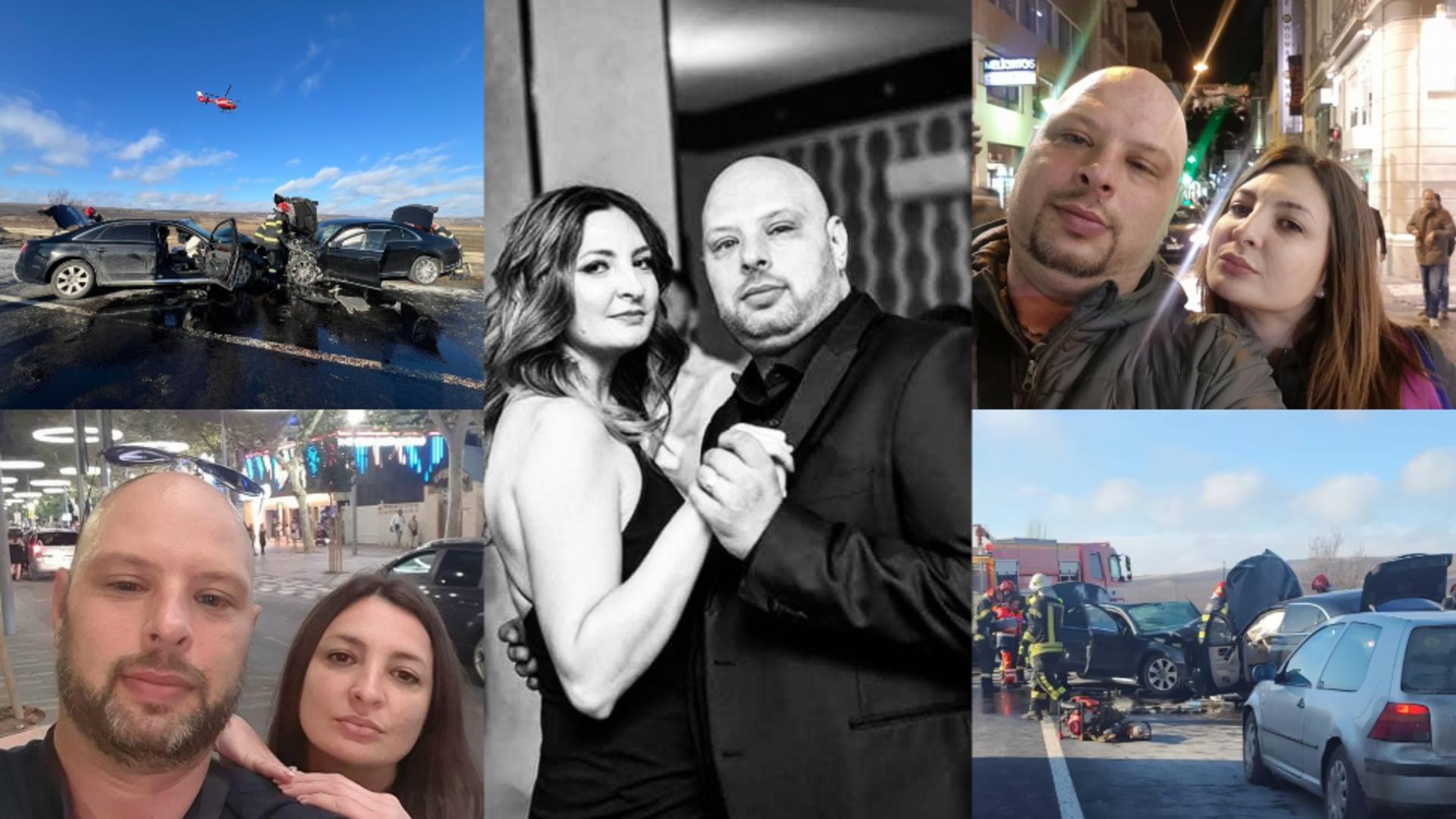 Ei sunt cei doi soți care au murit în teribilul accident din județul Iași.