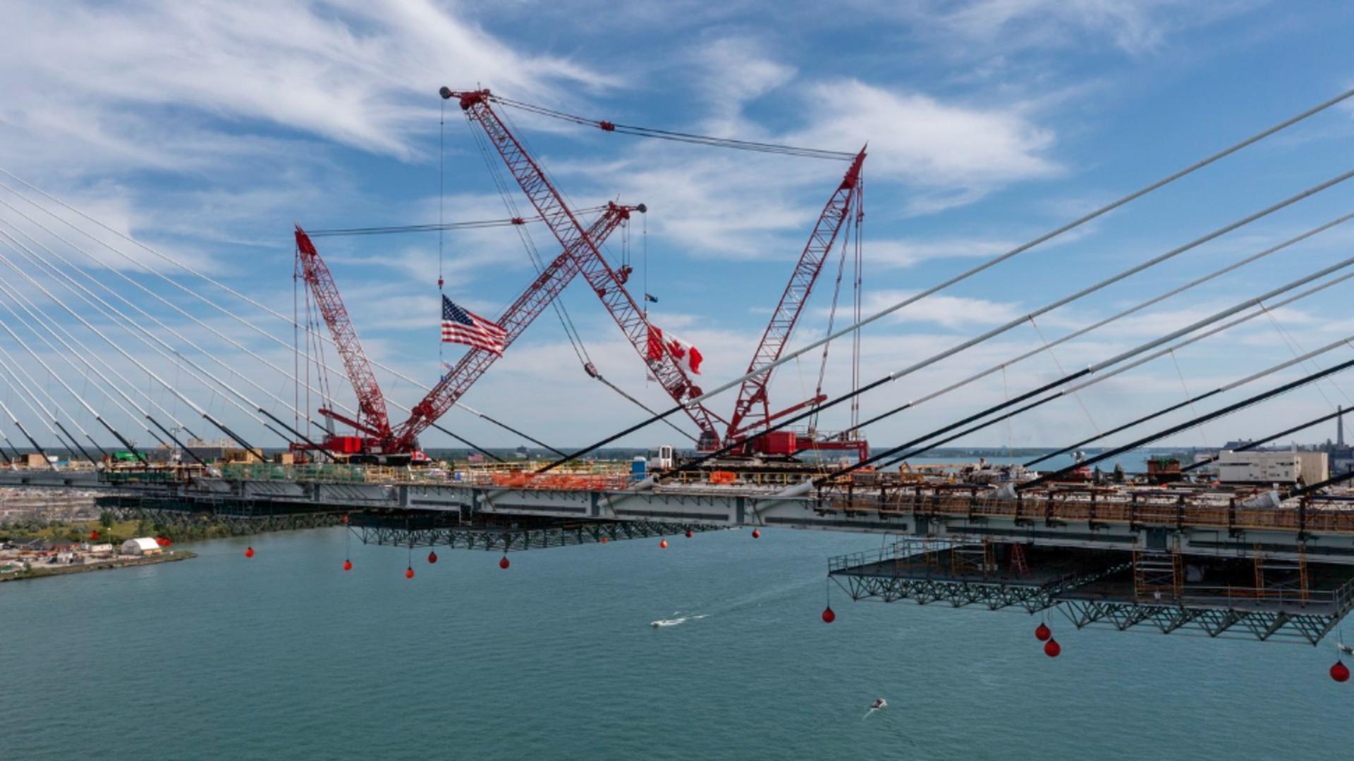 Podul Gordie Howe. Foto: Profimedia