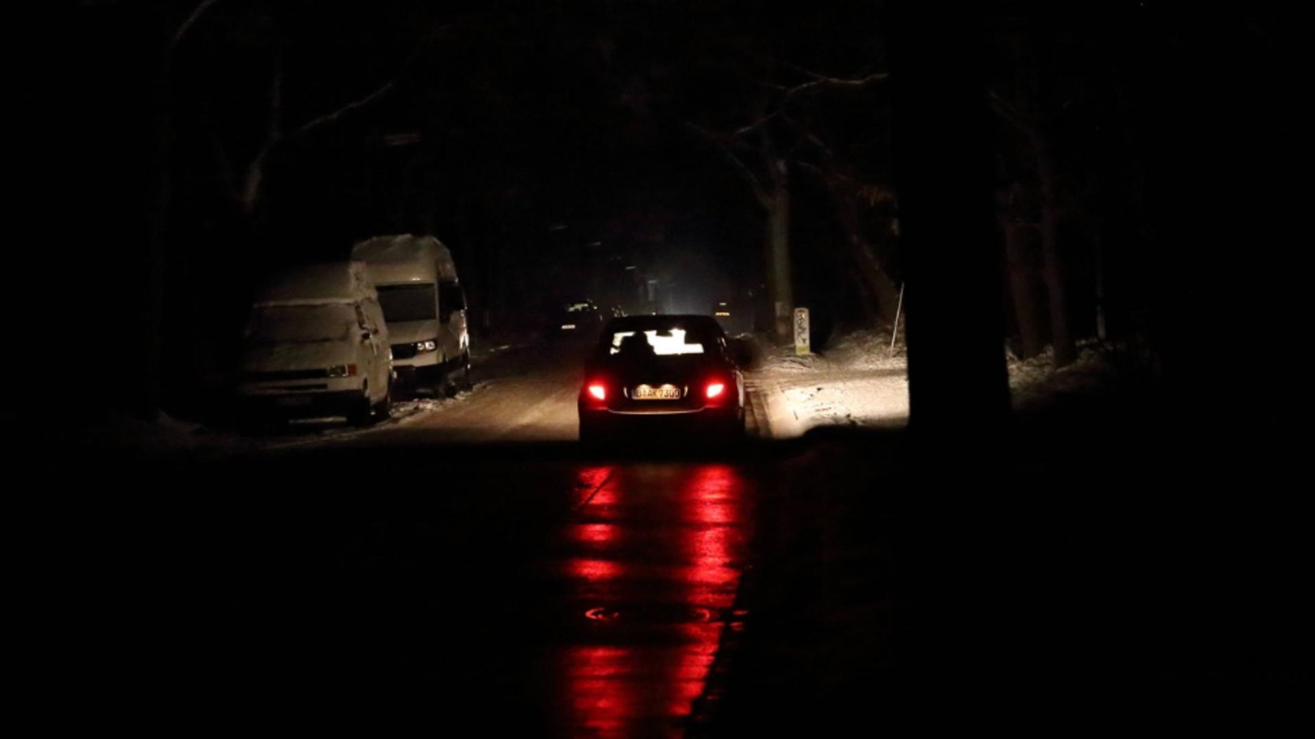 Germania, din nou în beznă. Foto: Profimedia