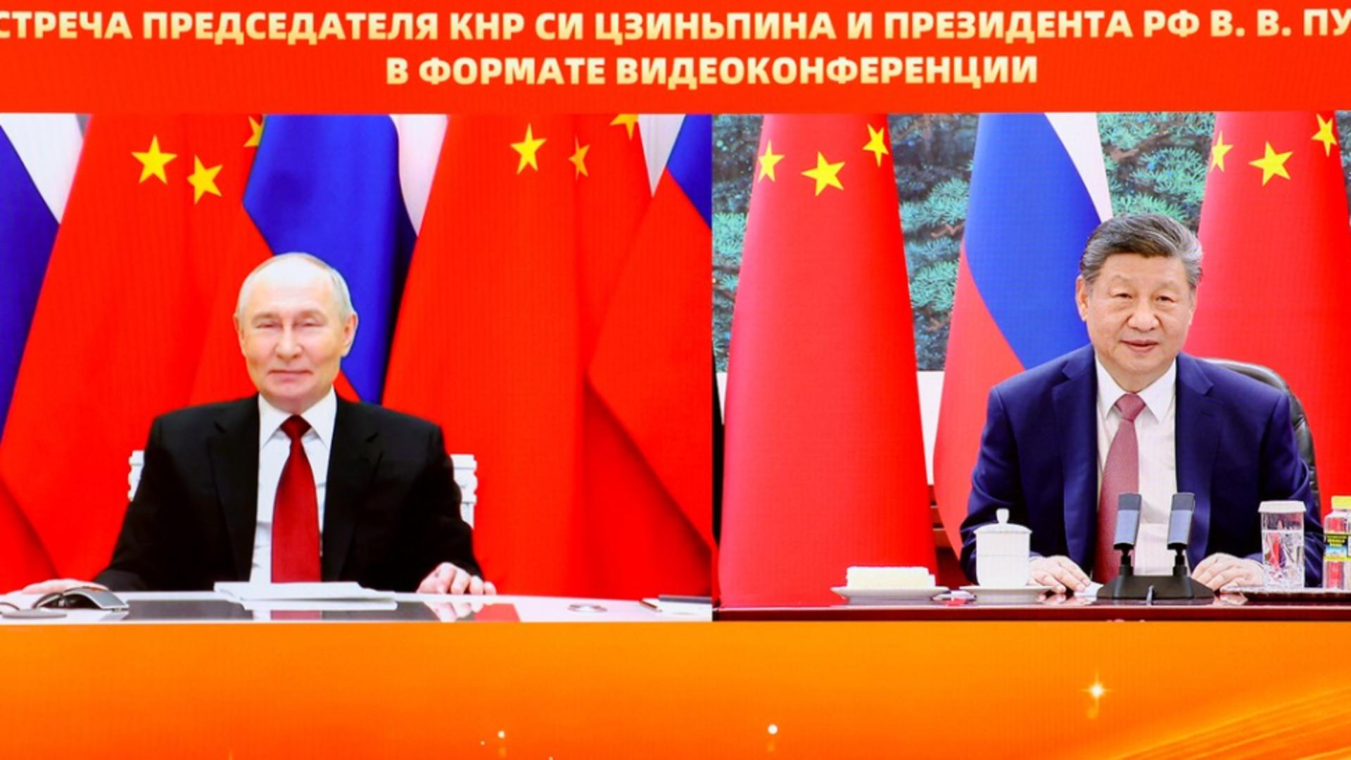 Vladimir Putin și Xi Jinping. Foto: Profimedia
