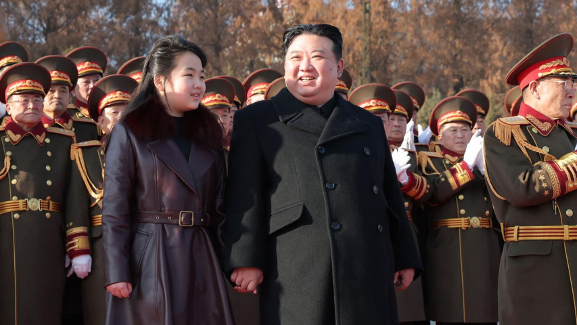 Kim Jong Un face primul pas spre transferul puterii. Fiica sa, în pragul desemnării ca succesoare (foto: profimedia)