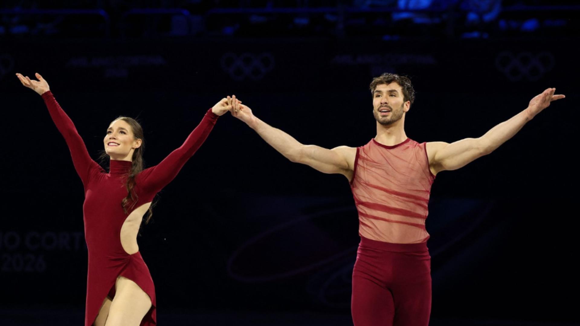 Laurence Fournier Beaudry și partnerul gay Guillaume Cizeron (Profimedia)