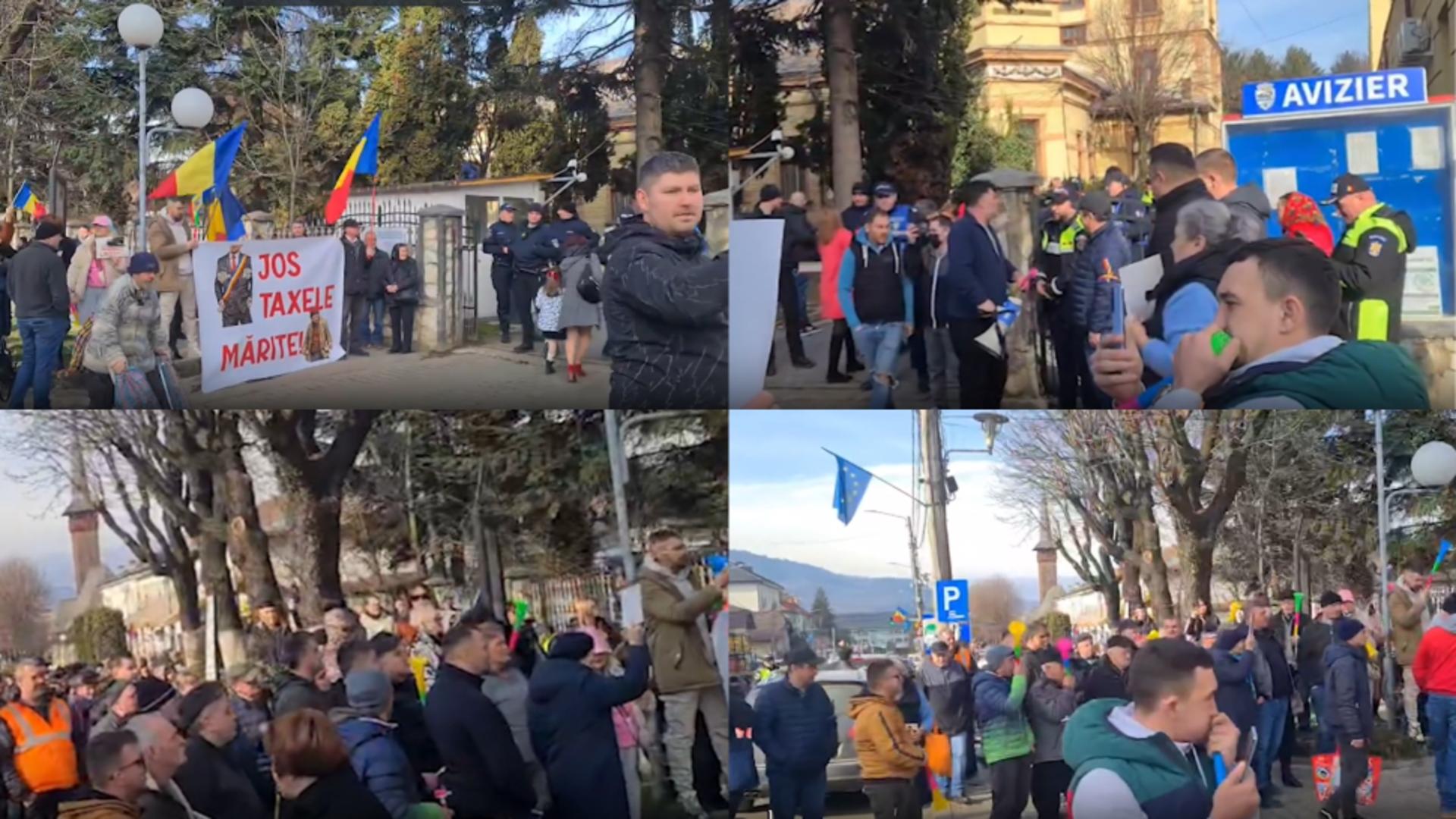 Proteste în Maramureș față de creșterea taxelor locale