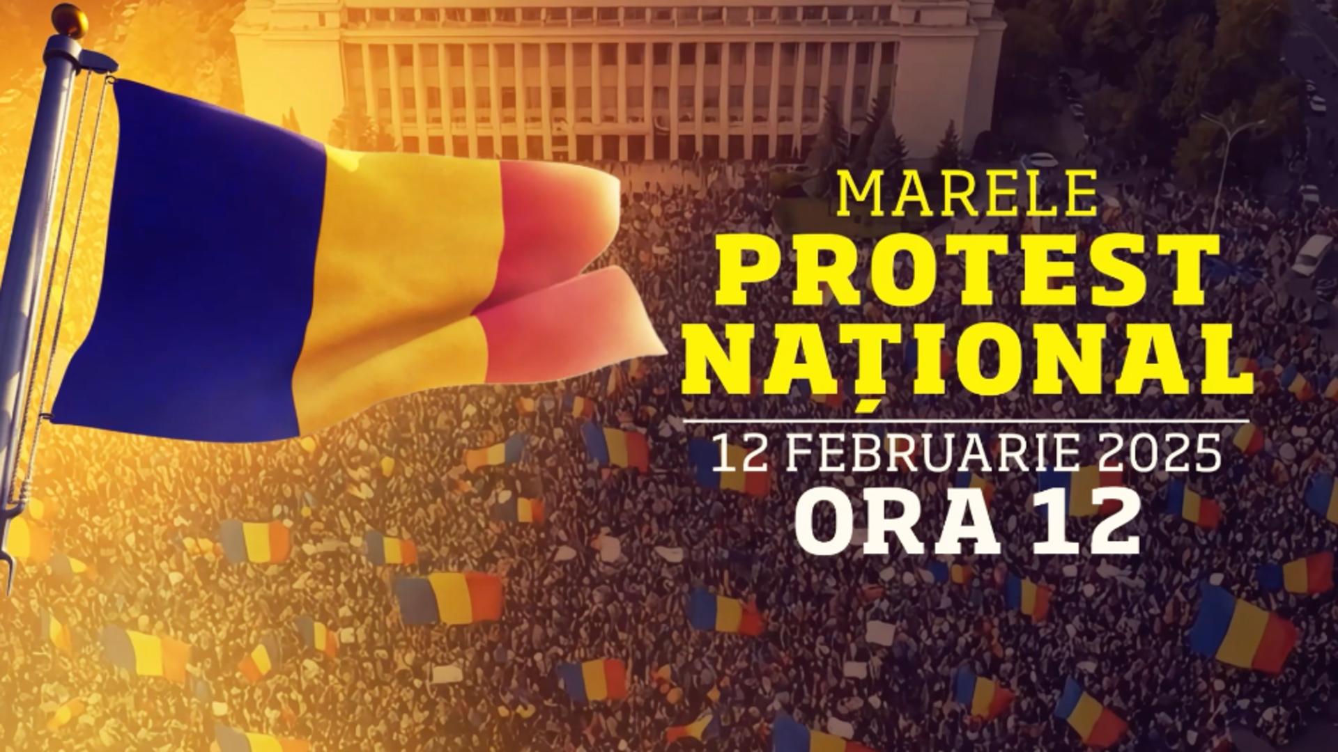 Protest național 12 februarie