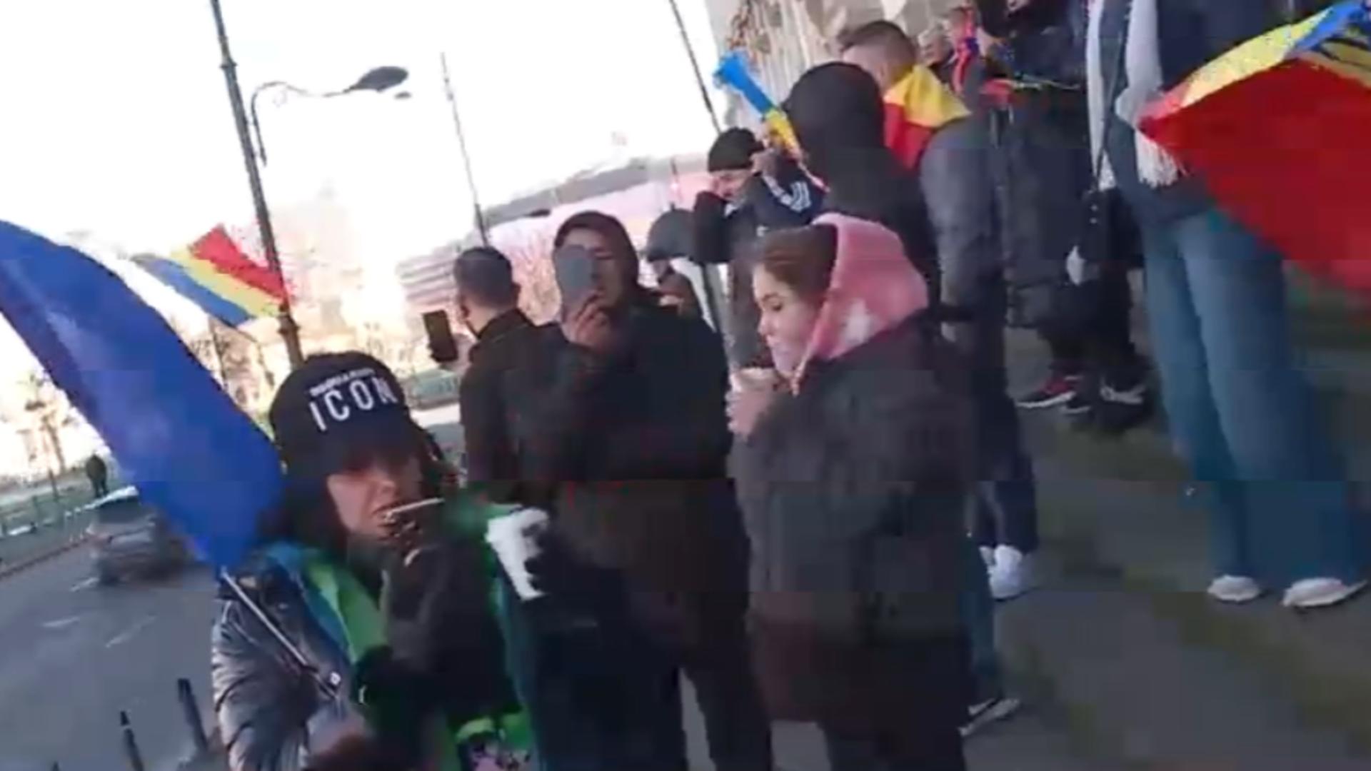 Protest în desfășurare la Curtea de Apel București