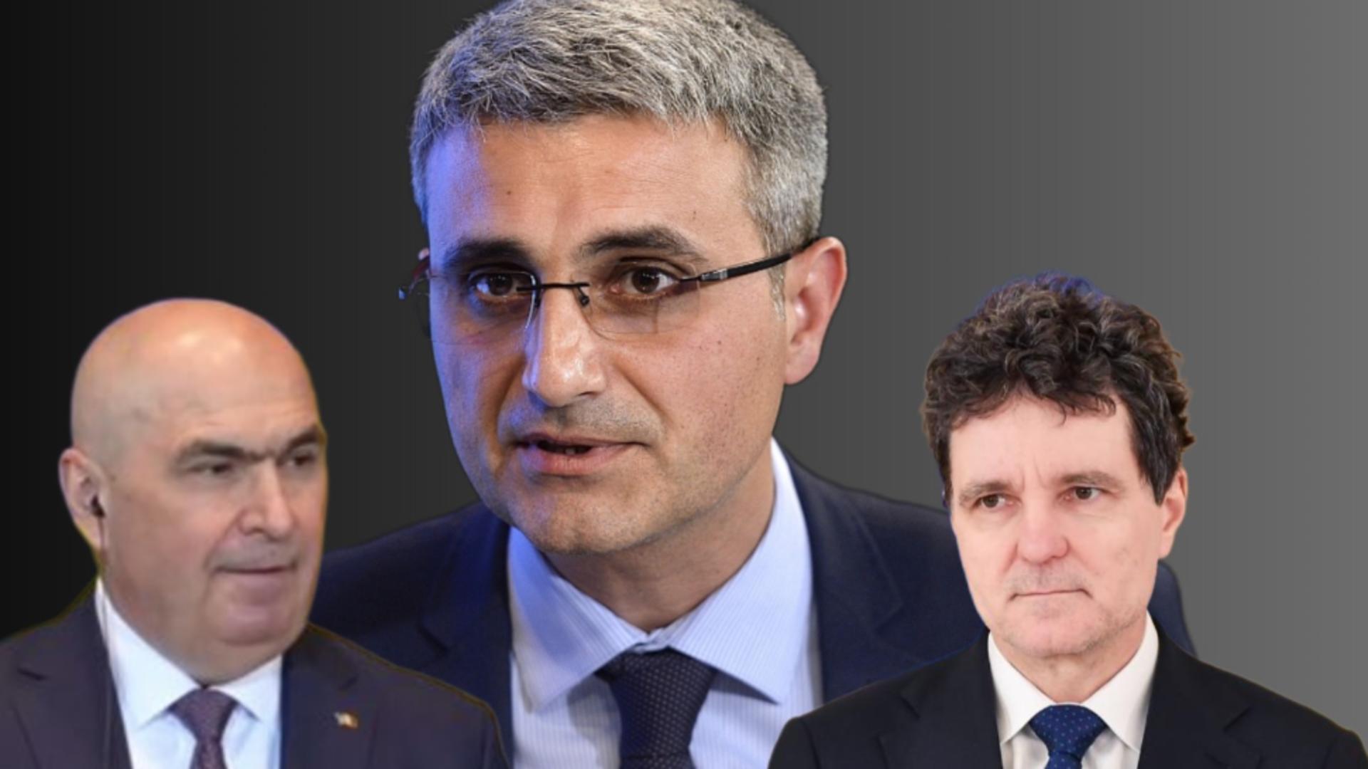 Robert Turcescu dă de pământ cu Ilie Bolojan și Nicușor Dan.