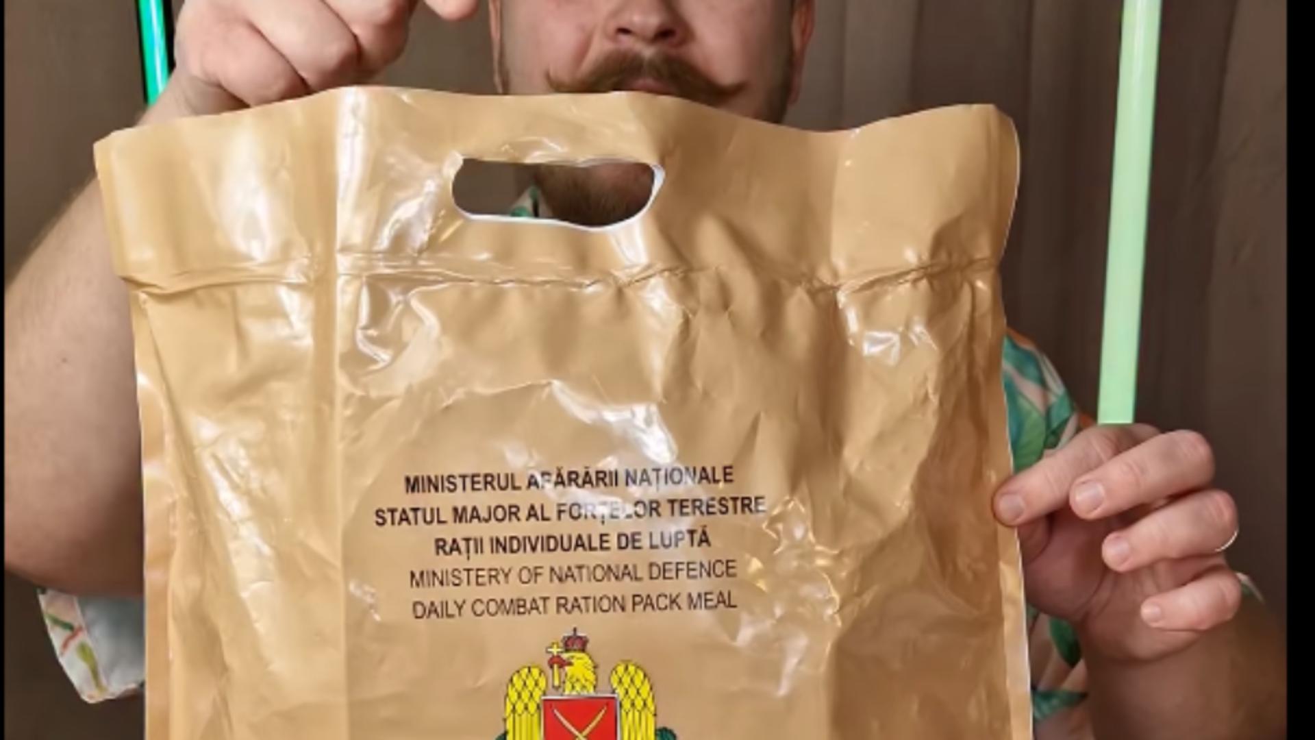 Ce crede un rus despre rația zilnică a Armatei Române.  