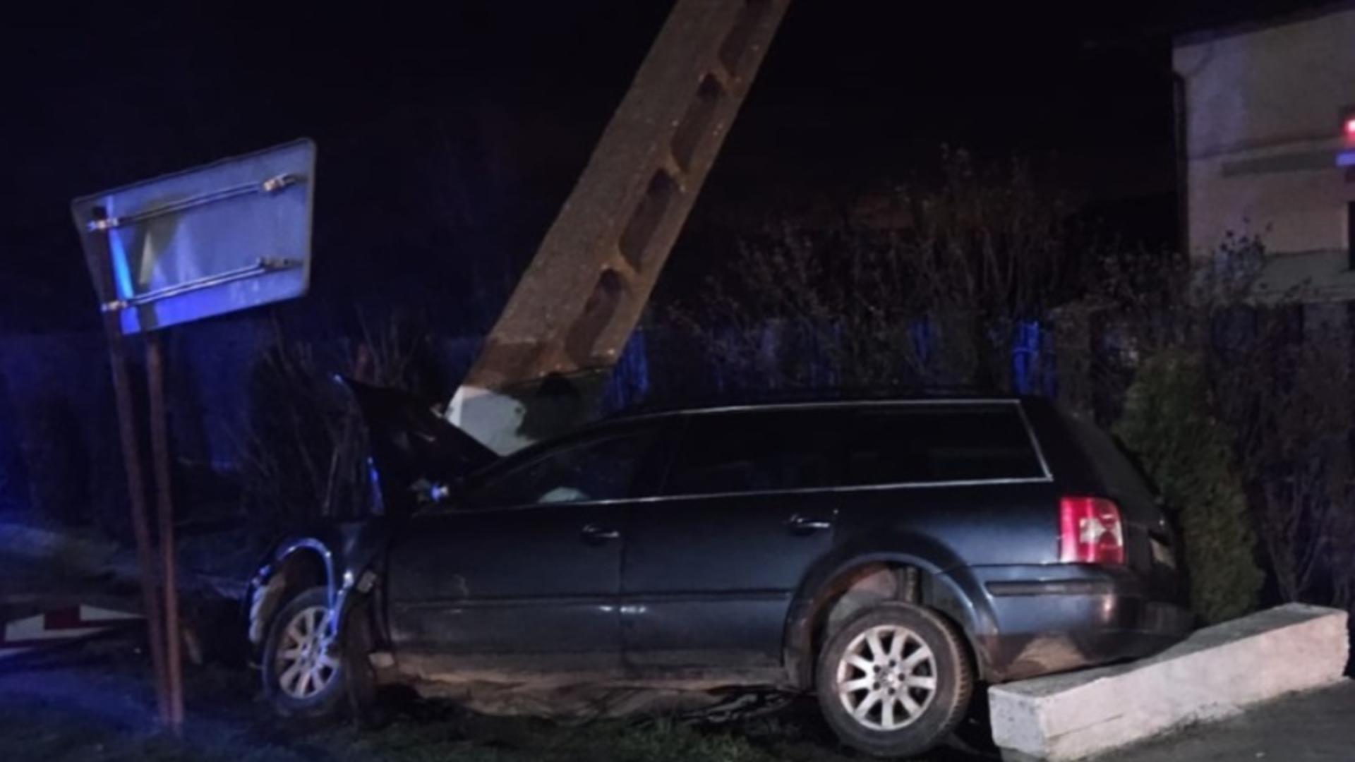 Accident grav în județul Timiș. FOTO: NEWS.ro 