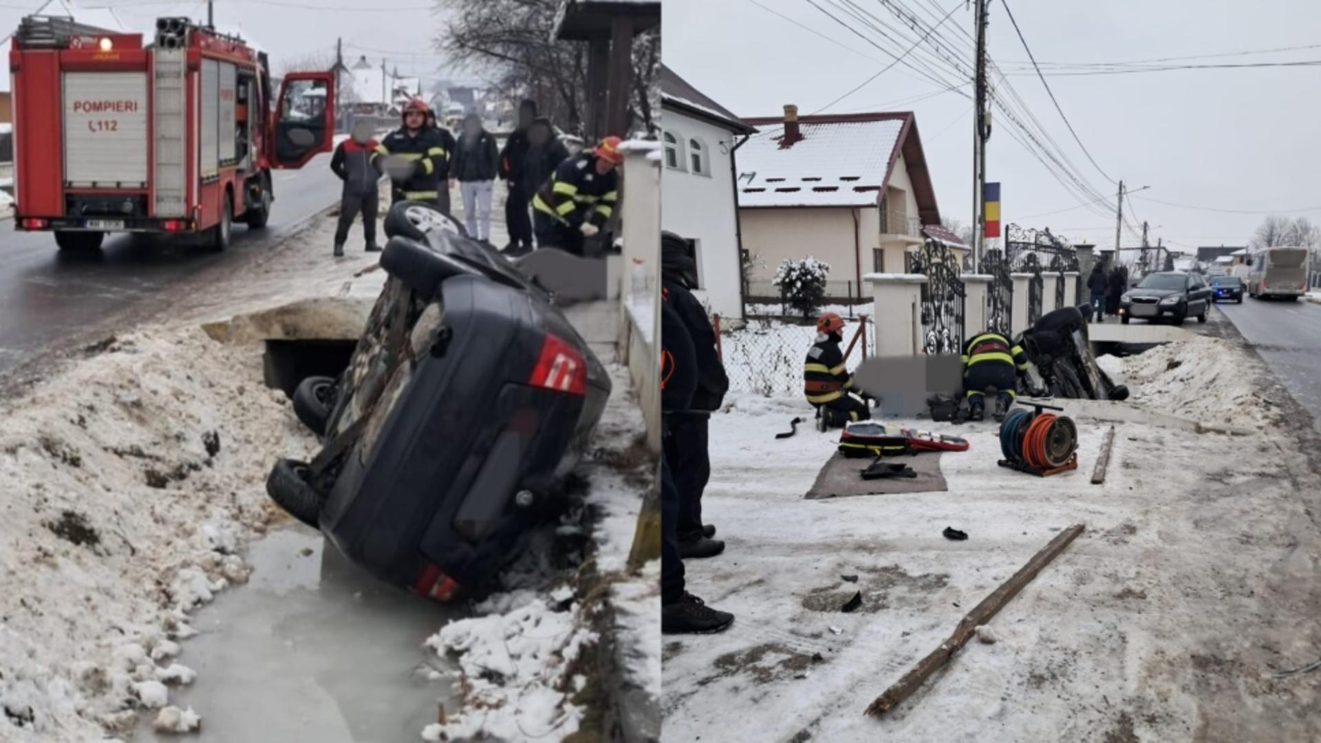Accident în județul Suceava. FOTO: NewsBucovina