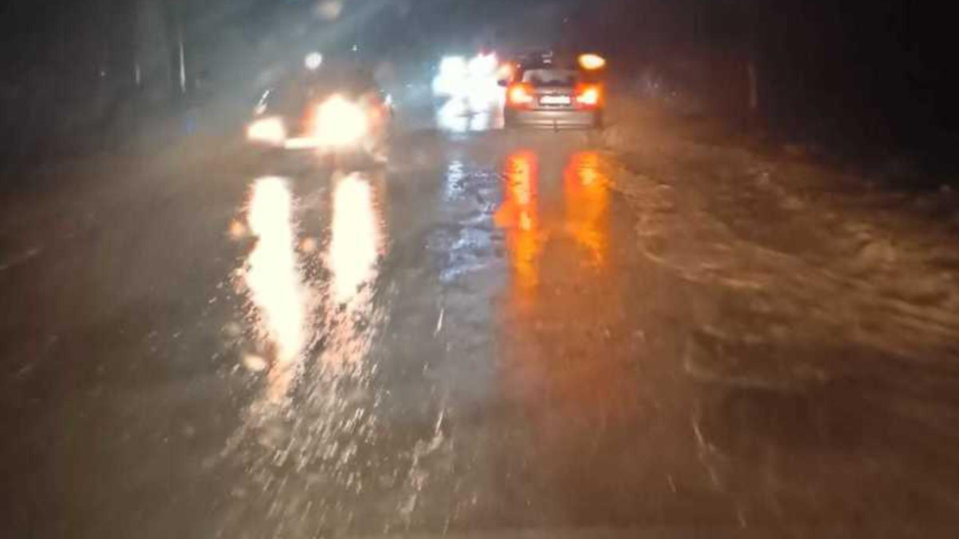 Trafic îngreunat pe DN10, care leagă Buzăul de Braşov