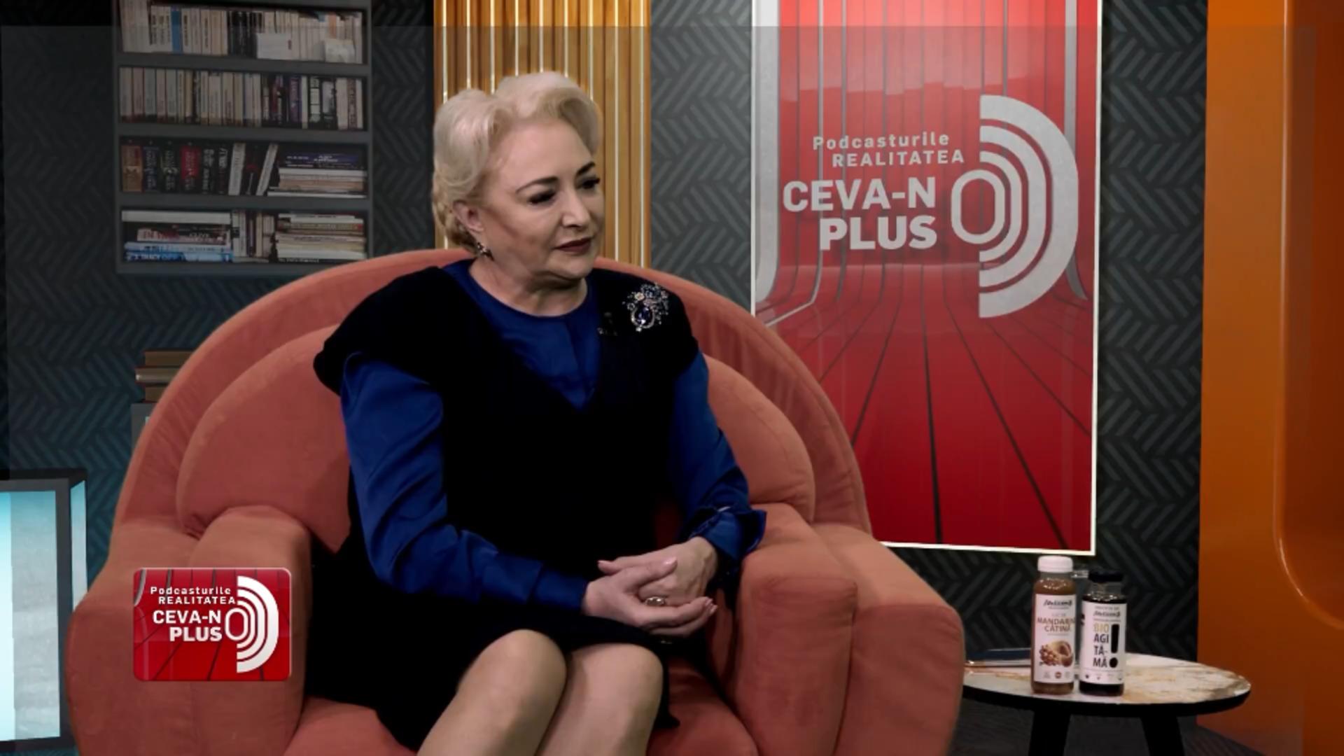 Podcasturile REALITATEA - Ceva-n PLUS cu Viorica Dăncilă. Ce spune fostul premier despre momentul în care a hotărât să adopte un copil - VIDEO 