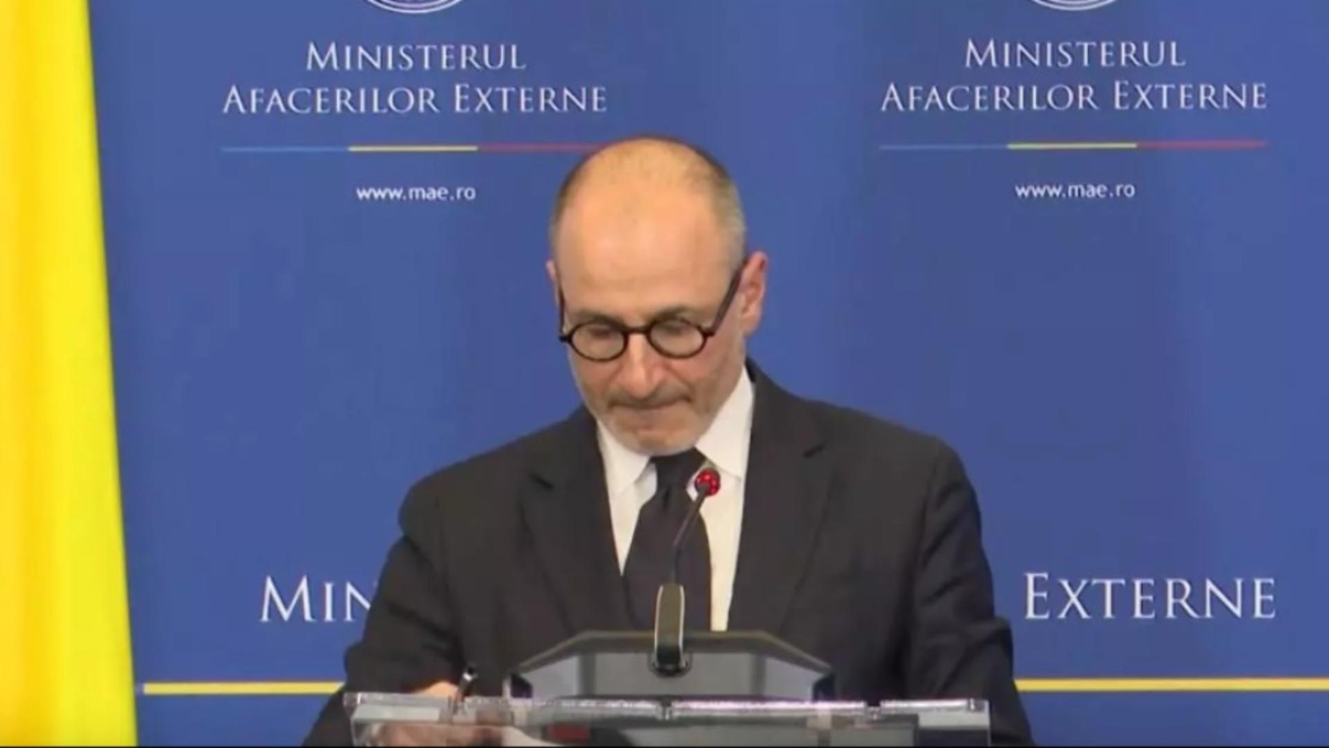 Andrei Țărnea, purtător de cuvânt al MAE