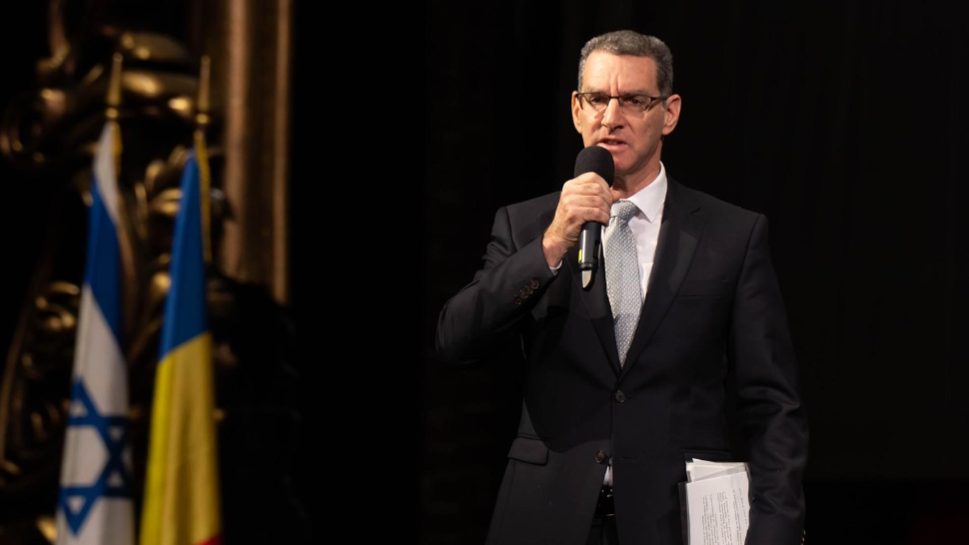 Ambasadorul Israelului la București. Foto: Facebook