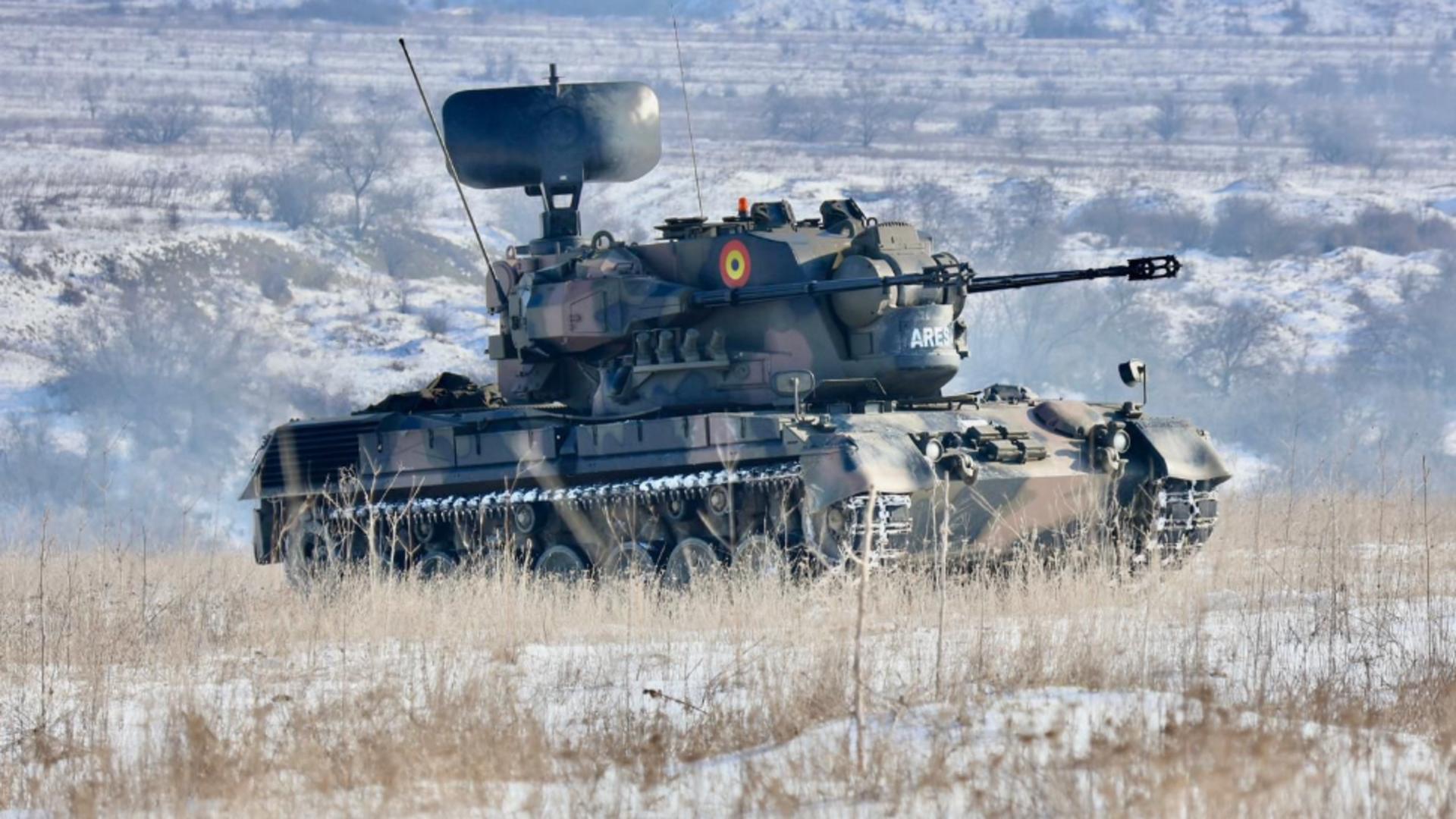 Exercițiile prevăd deplasări de tehnică militară 