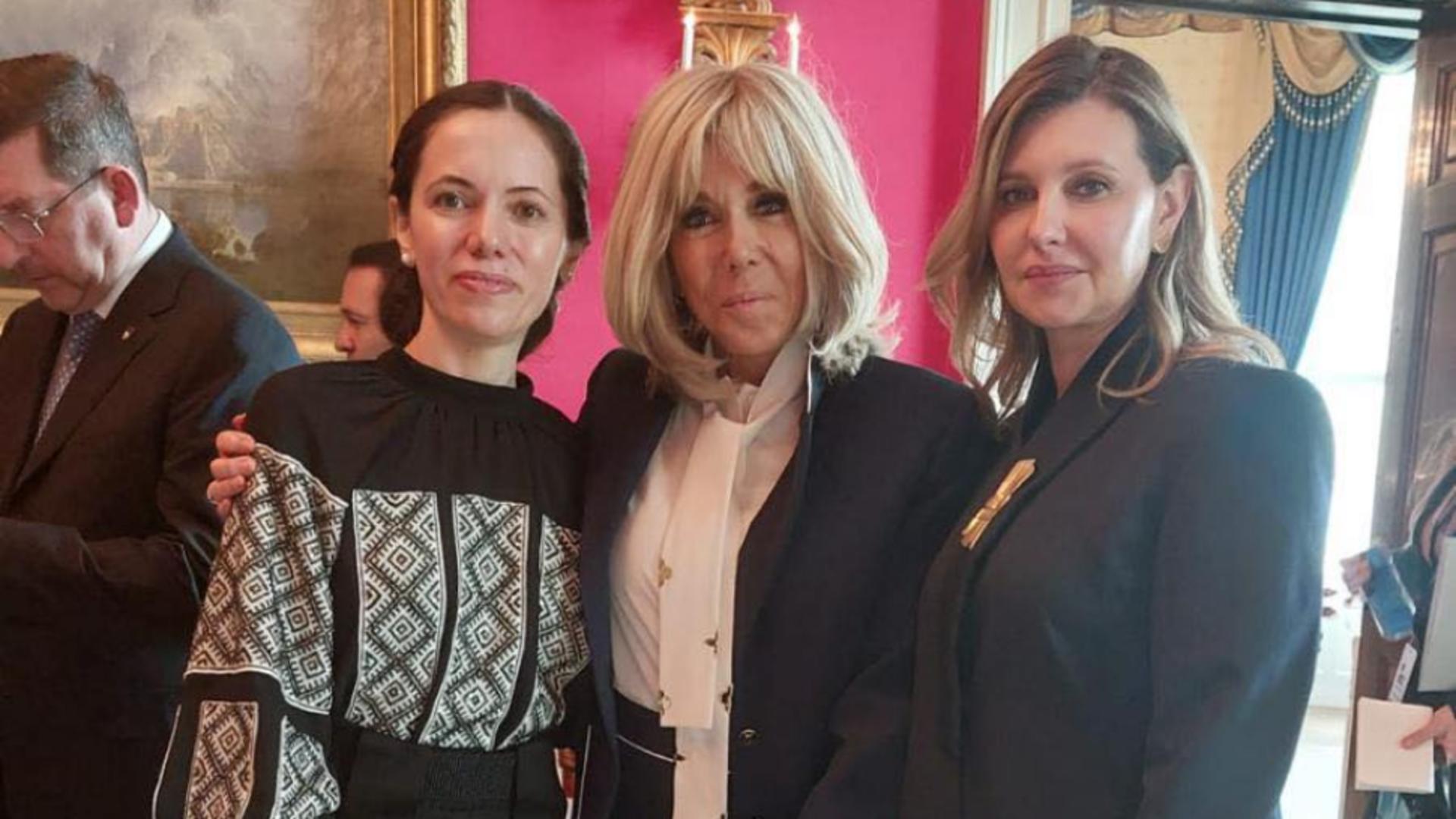 Mirabela Grădinaru, alături de Brigitte Macron și de Olena Zelenska, la Summitul „Pregătind viitorul împreună”, organizat la Casa Albă, la inițiativa Melaniei Trump