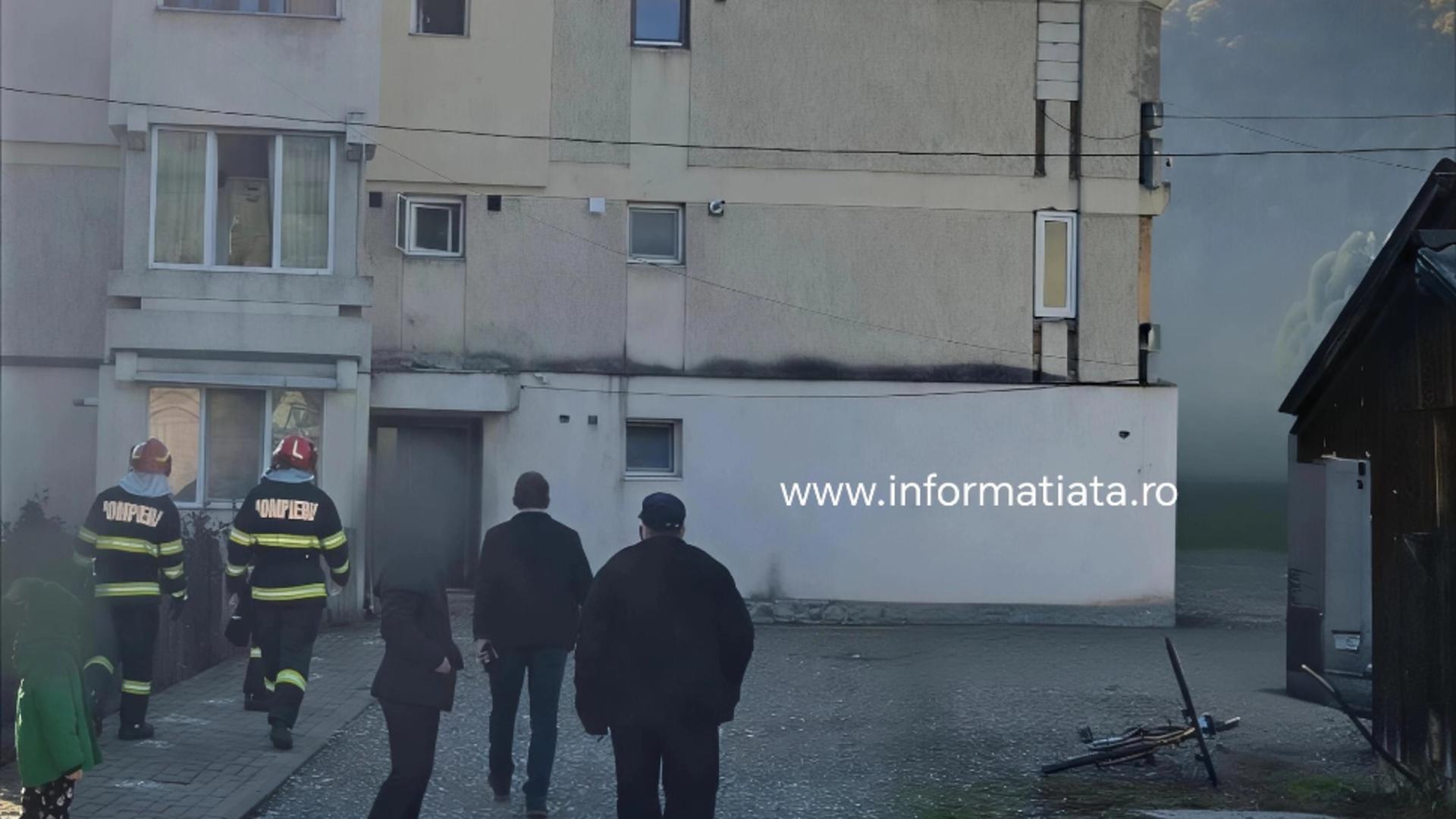 Adolescentă căzută de la etaj