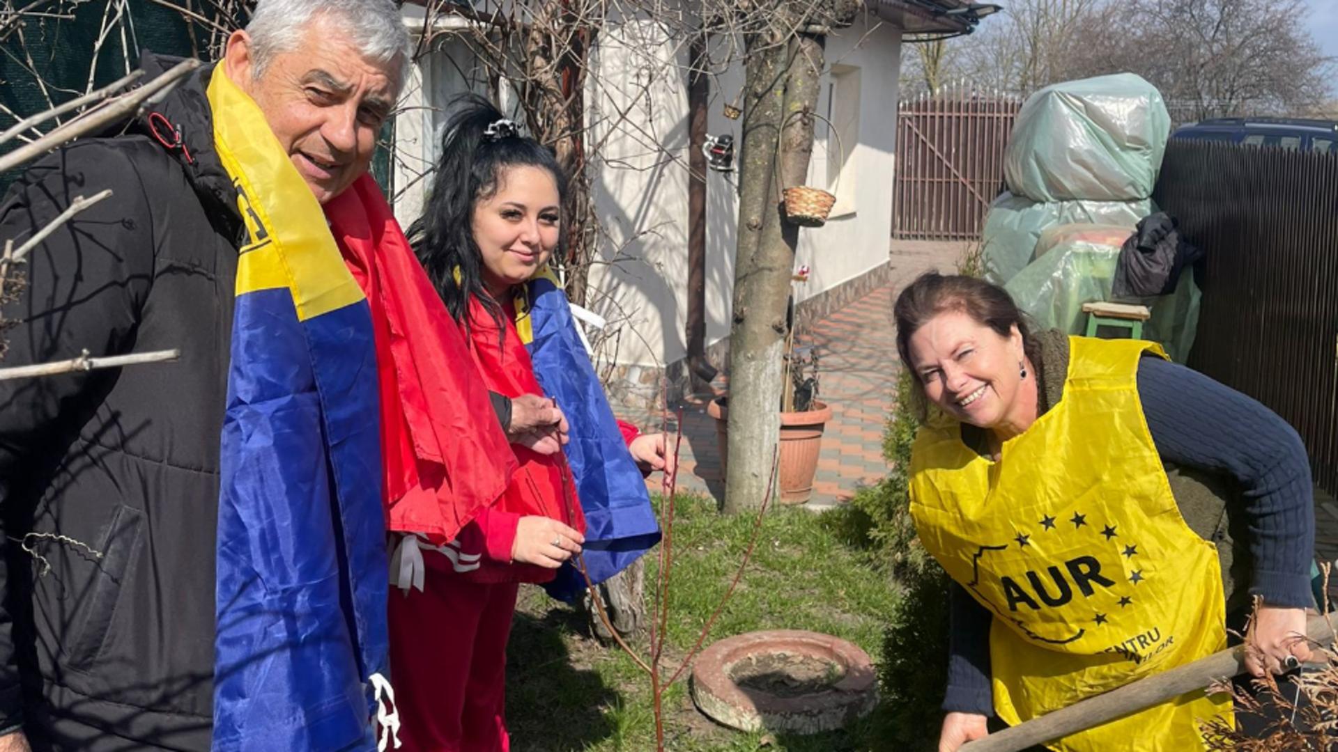 AUR a răspuns apelului lui Călin Georgescu și plantează copaci în peste 60 de locații