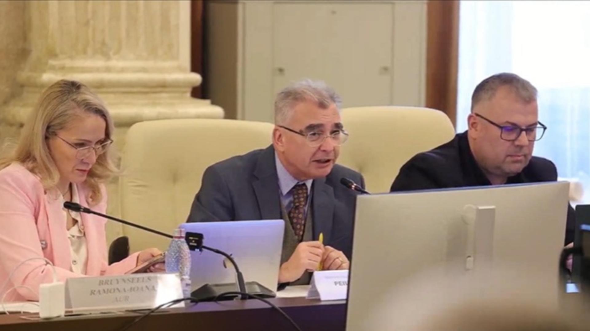 Scandal în Comisia pentru bugetul CCR: ce au cerut judecătorii/ Captură video 