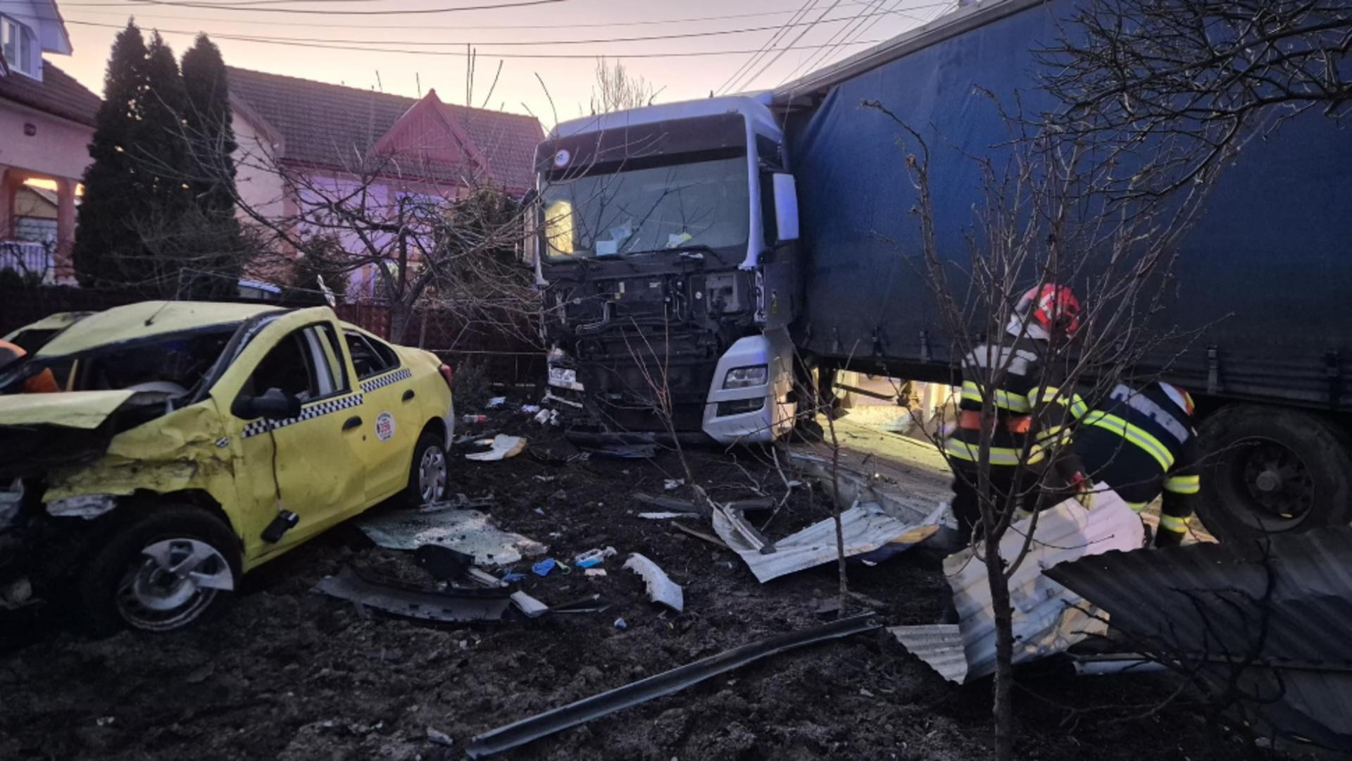 Accident în județul Suceava