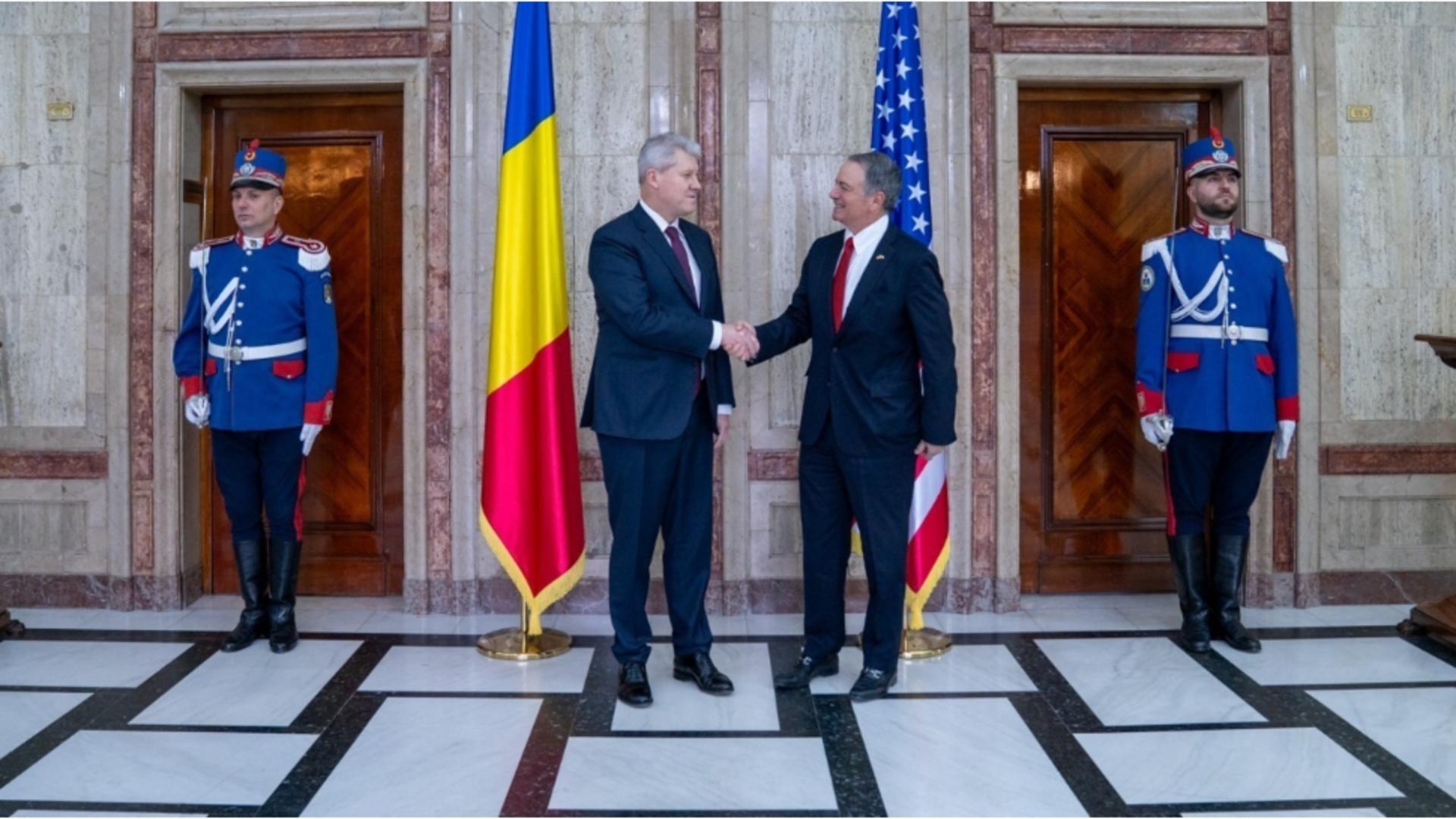 Ambasadorul SUA, după întrevederea cu ministrul de Interne