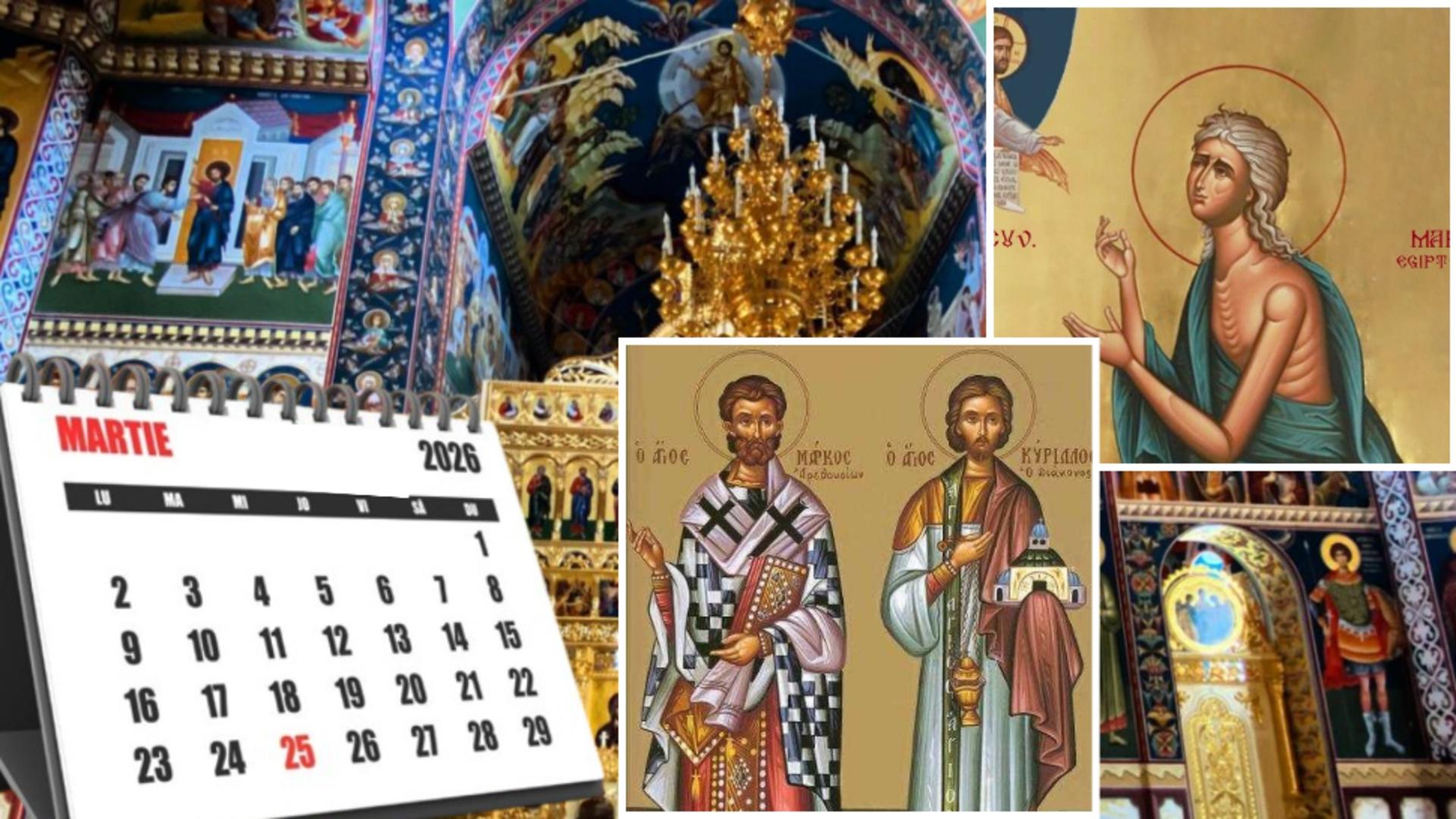 Sărbătoarea zilei, 29 martie 2026