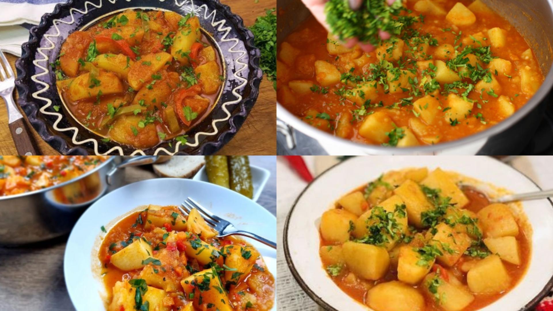 Mâncare de cartofi de post