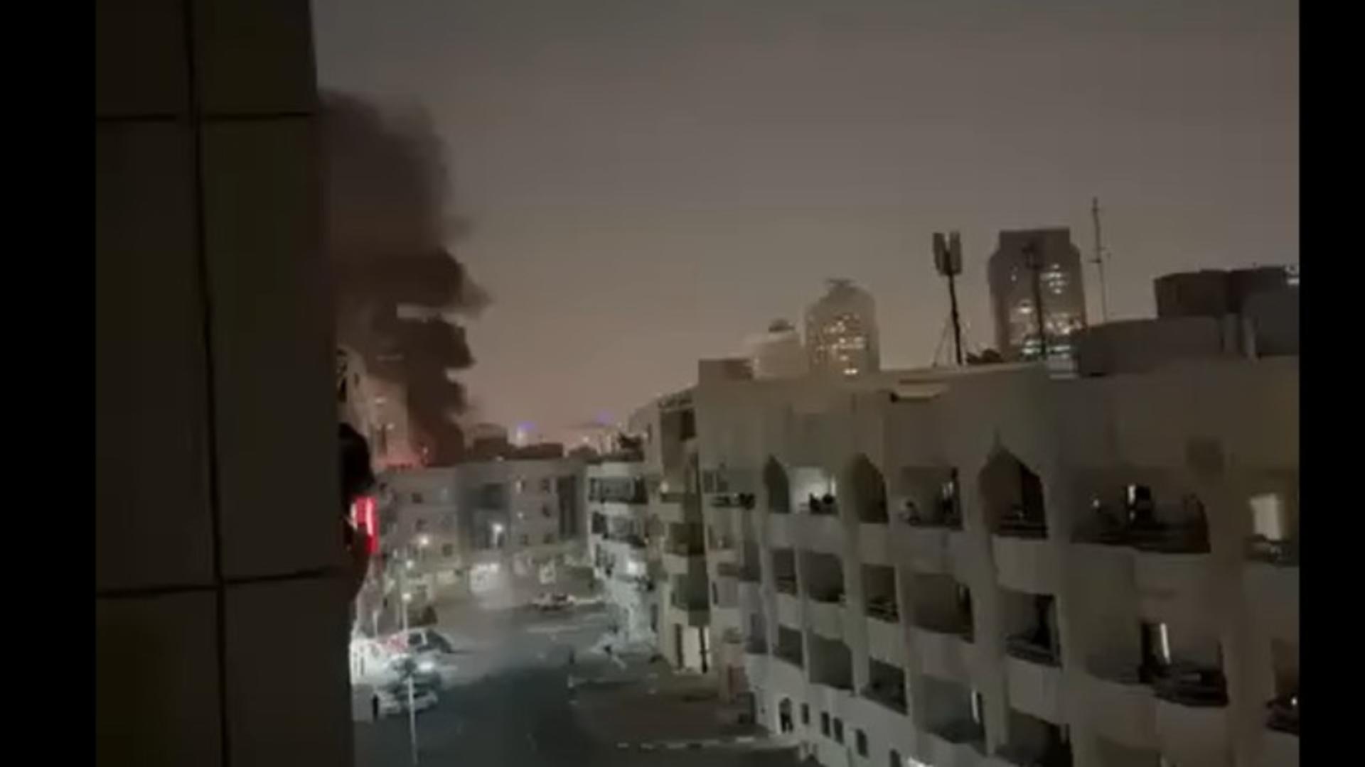 Atac cu dronă în apropierea Consulatului SUA din Dubai. Incendiu lichidat și alertă de securitate în Emirate