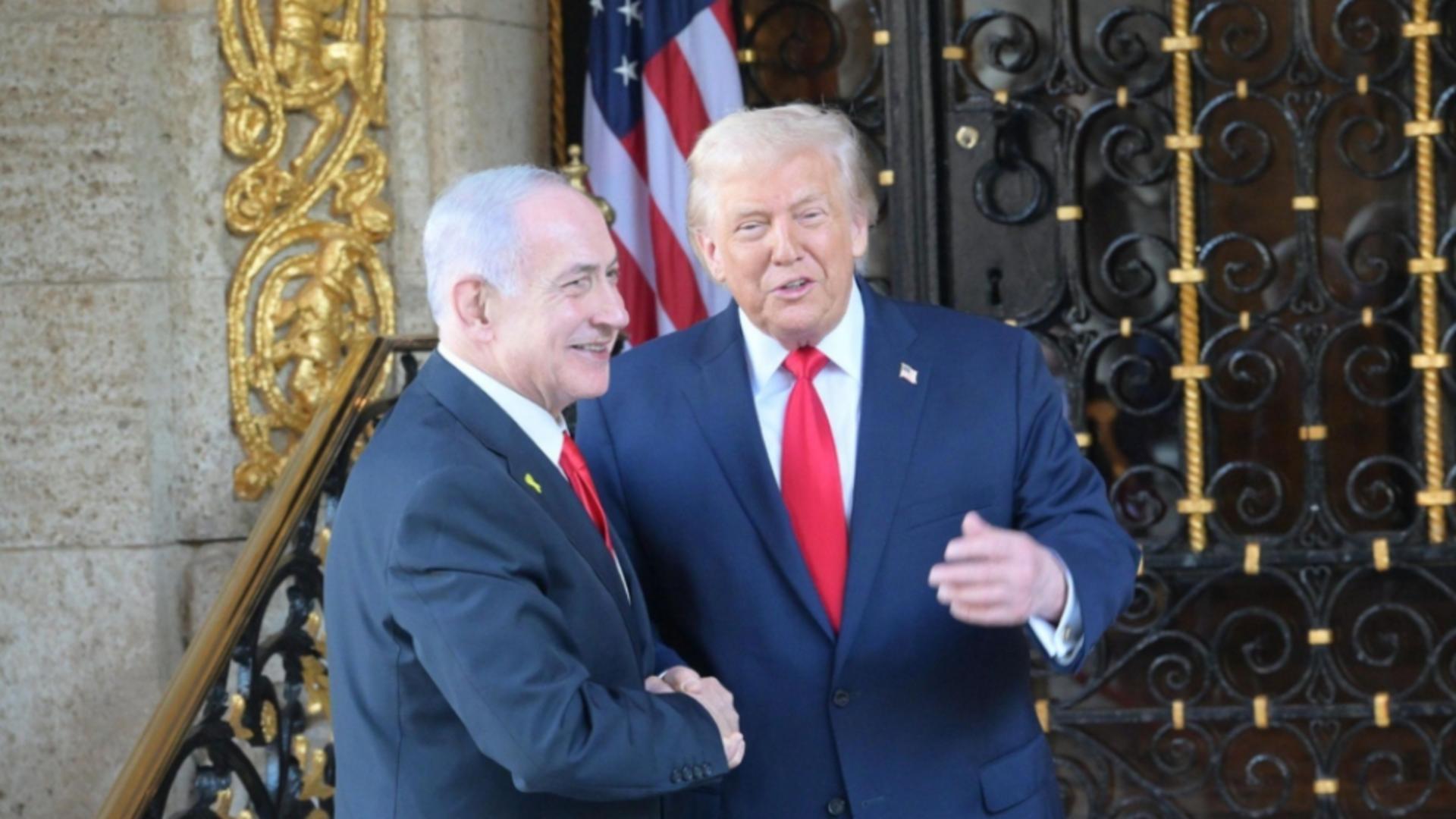 Donald Trump cere grațierea imediată a lui Benjamin Netanyahu.