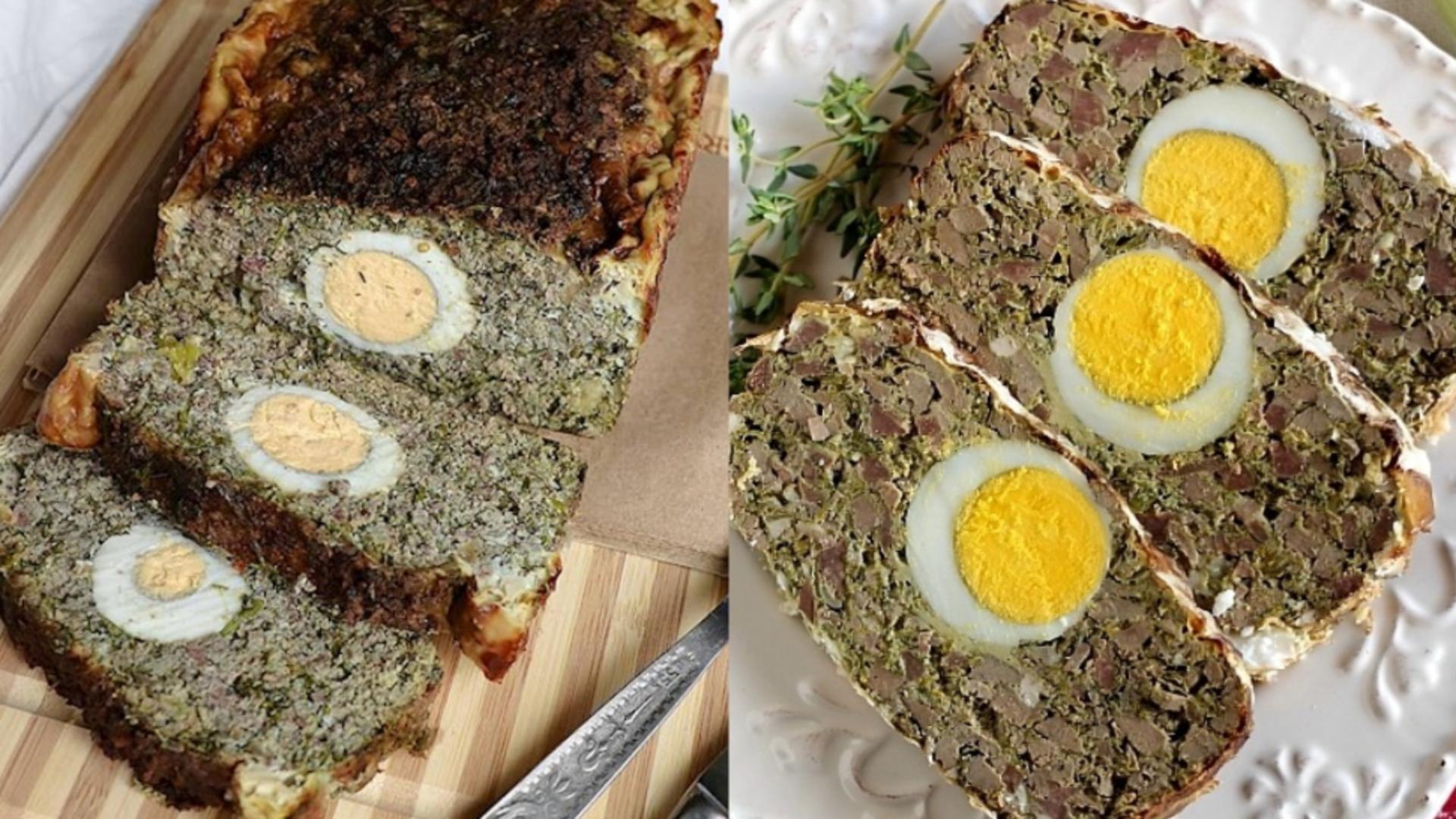  Drob de miel cu verdeață și leurdă