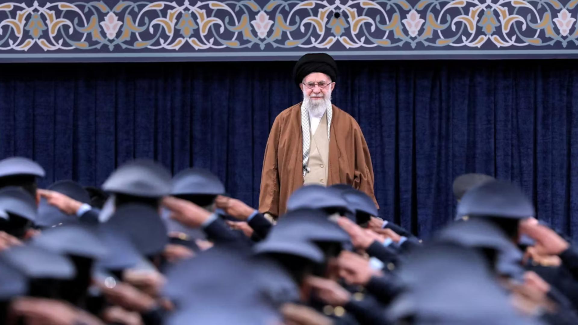 Fotografie oficială a fostului lider iranian (Profimedia)