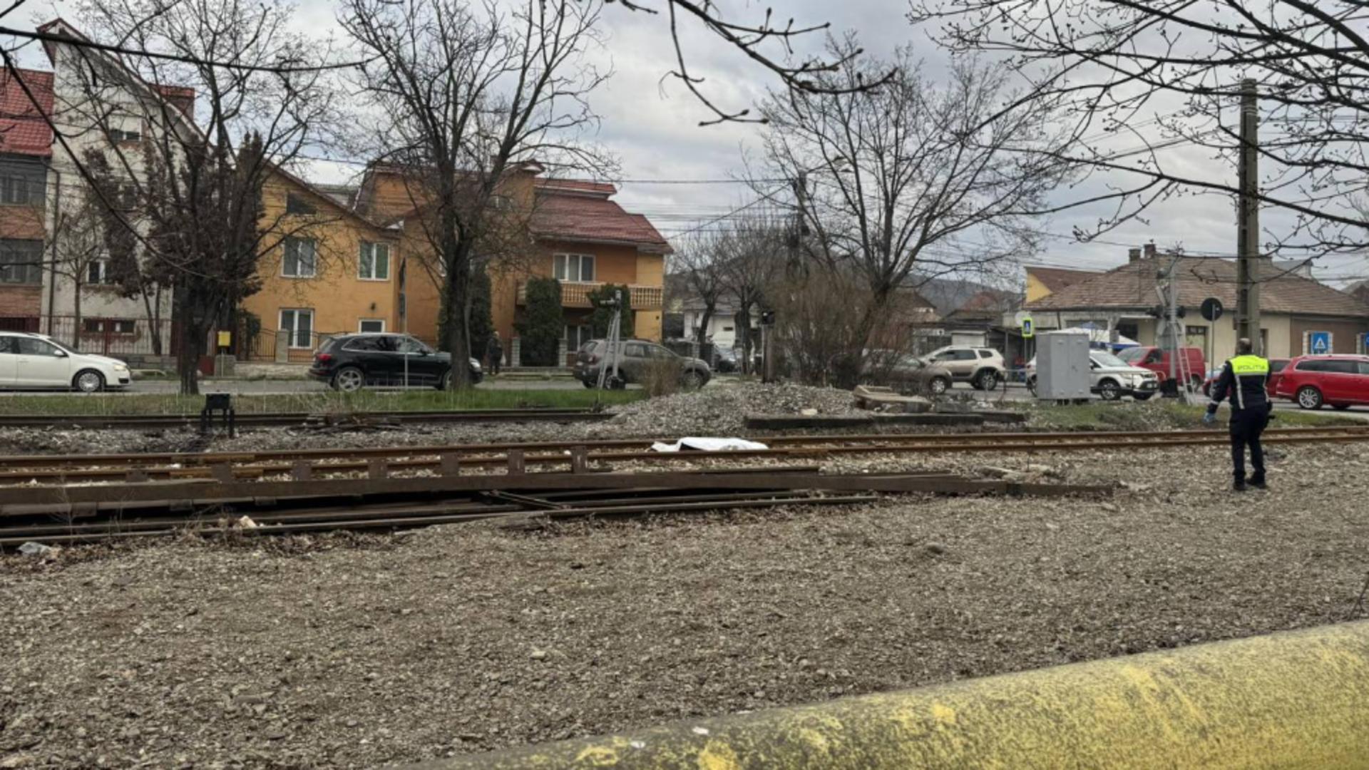 Tragedie în Bistrița: o femeie de 58 de ani, lovită mortal de tren. Sursa foto: Bistrițeanul.ro.