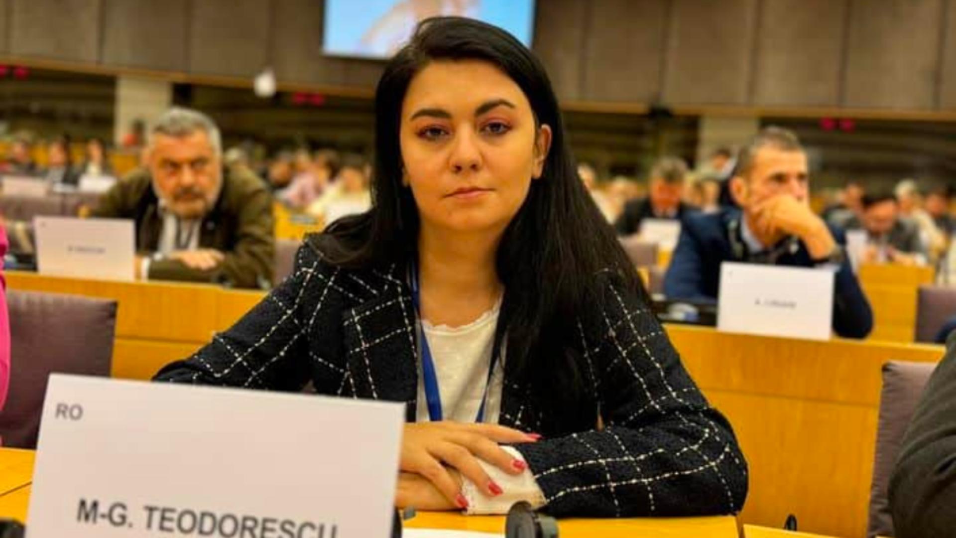 Europarlamentarul AUR/ECR, Georgiana Teodorescu
