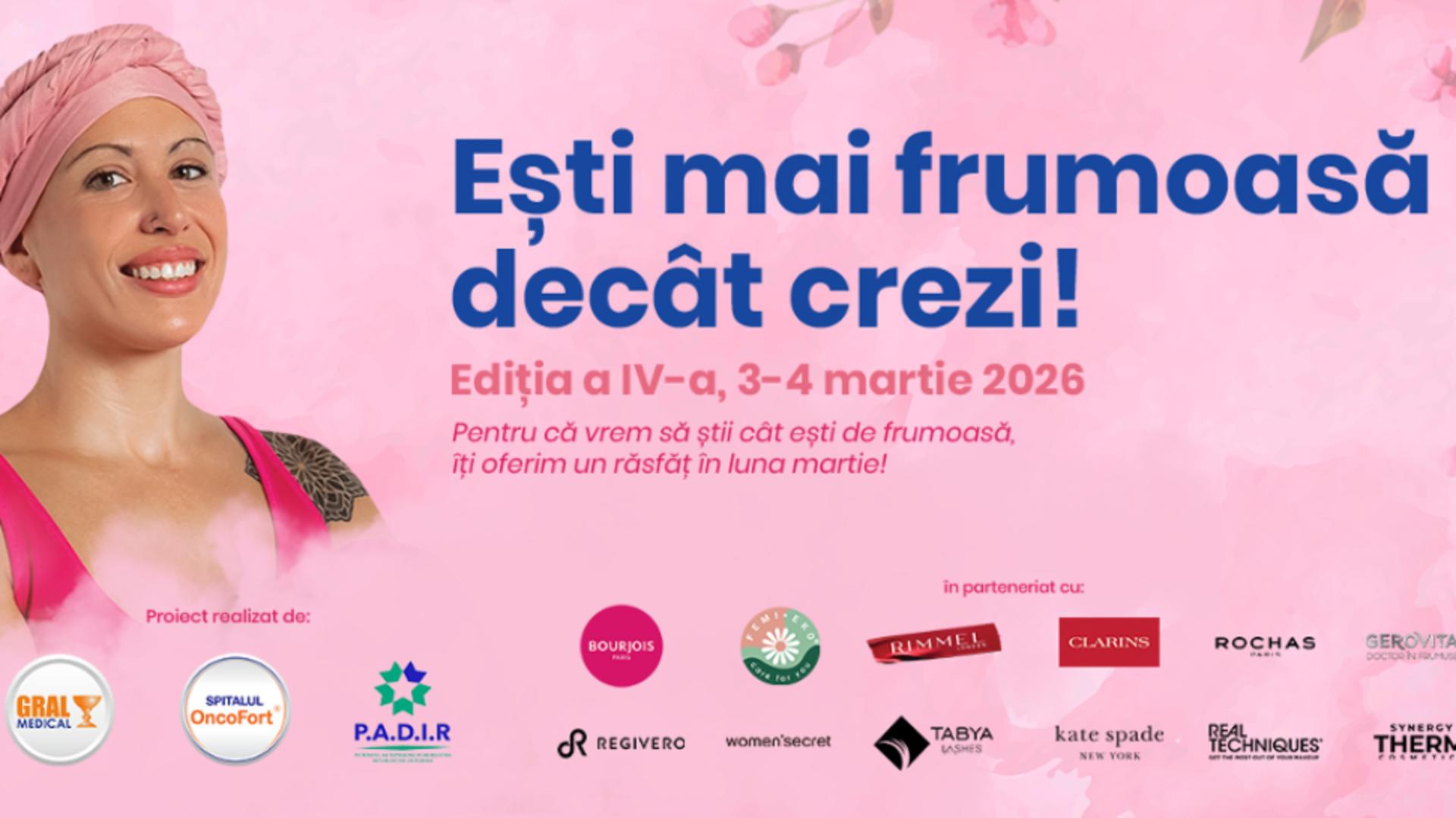 Cand curajul intalneste frumusetea: „Esti mai frumoasa decat crezi!” editia a IV-a a inceput!