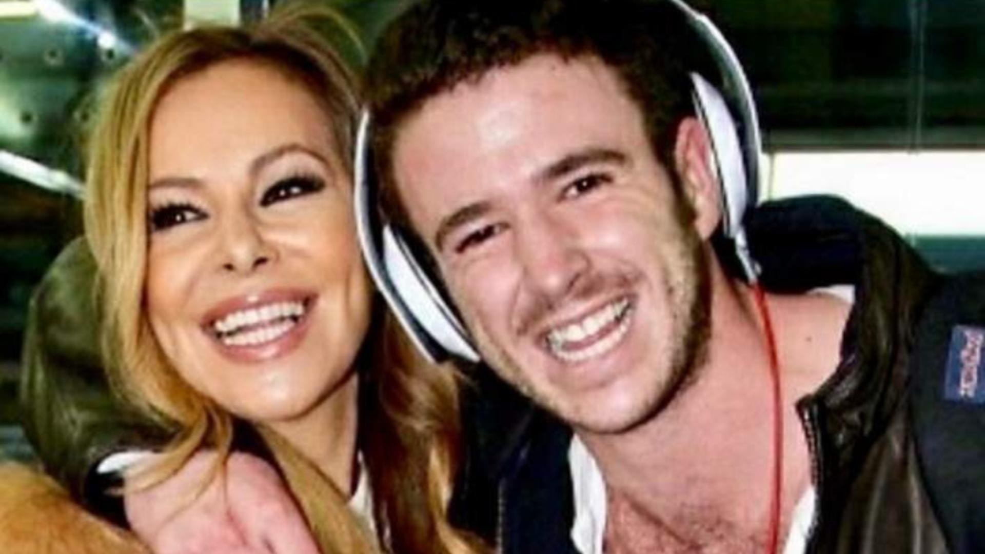 Ana Obregon și fiul ei